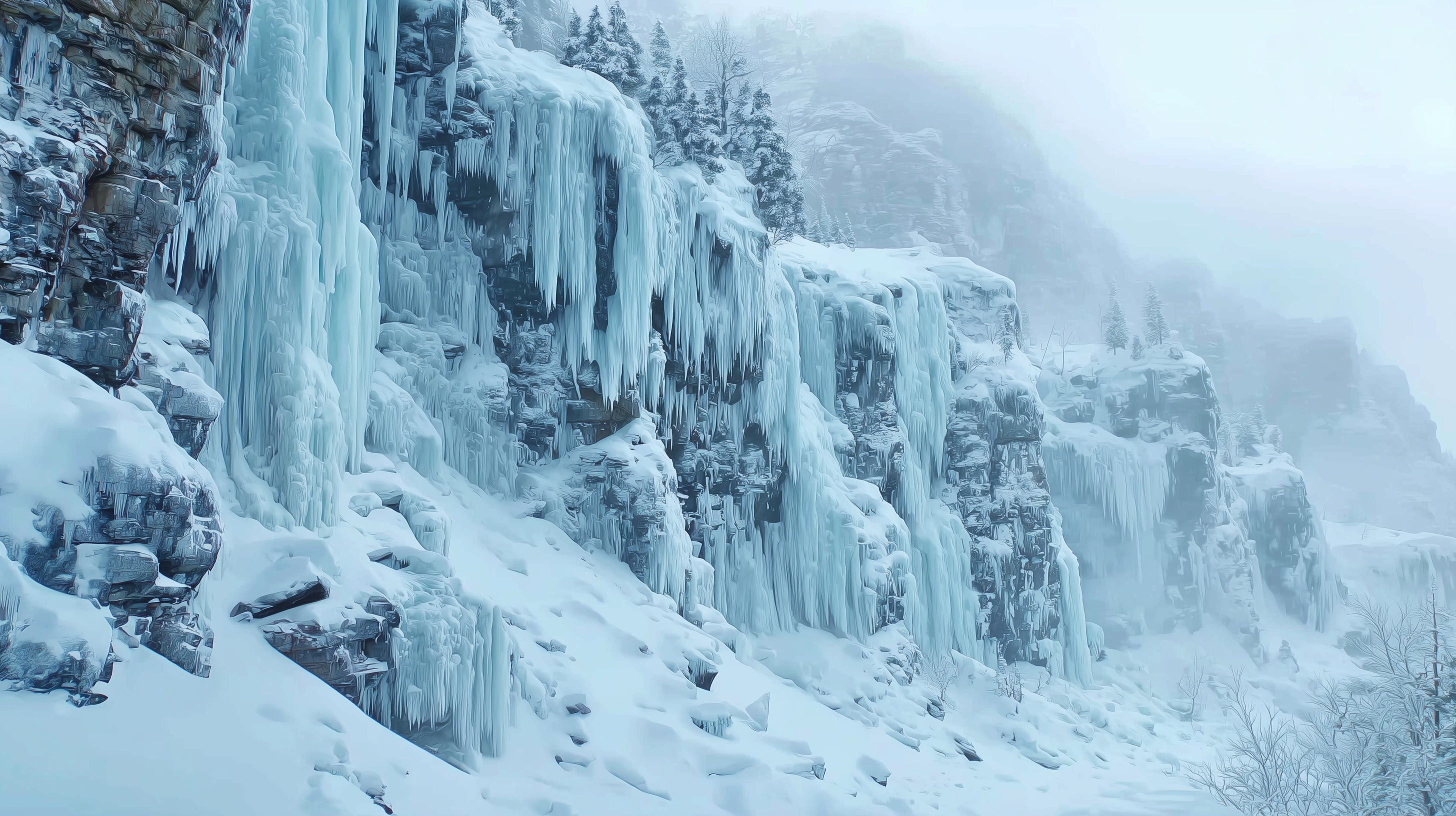 fond d'écran Glace 2560x1080 téléchargement gratuit