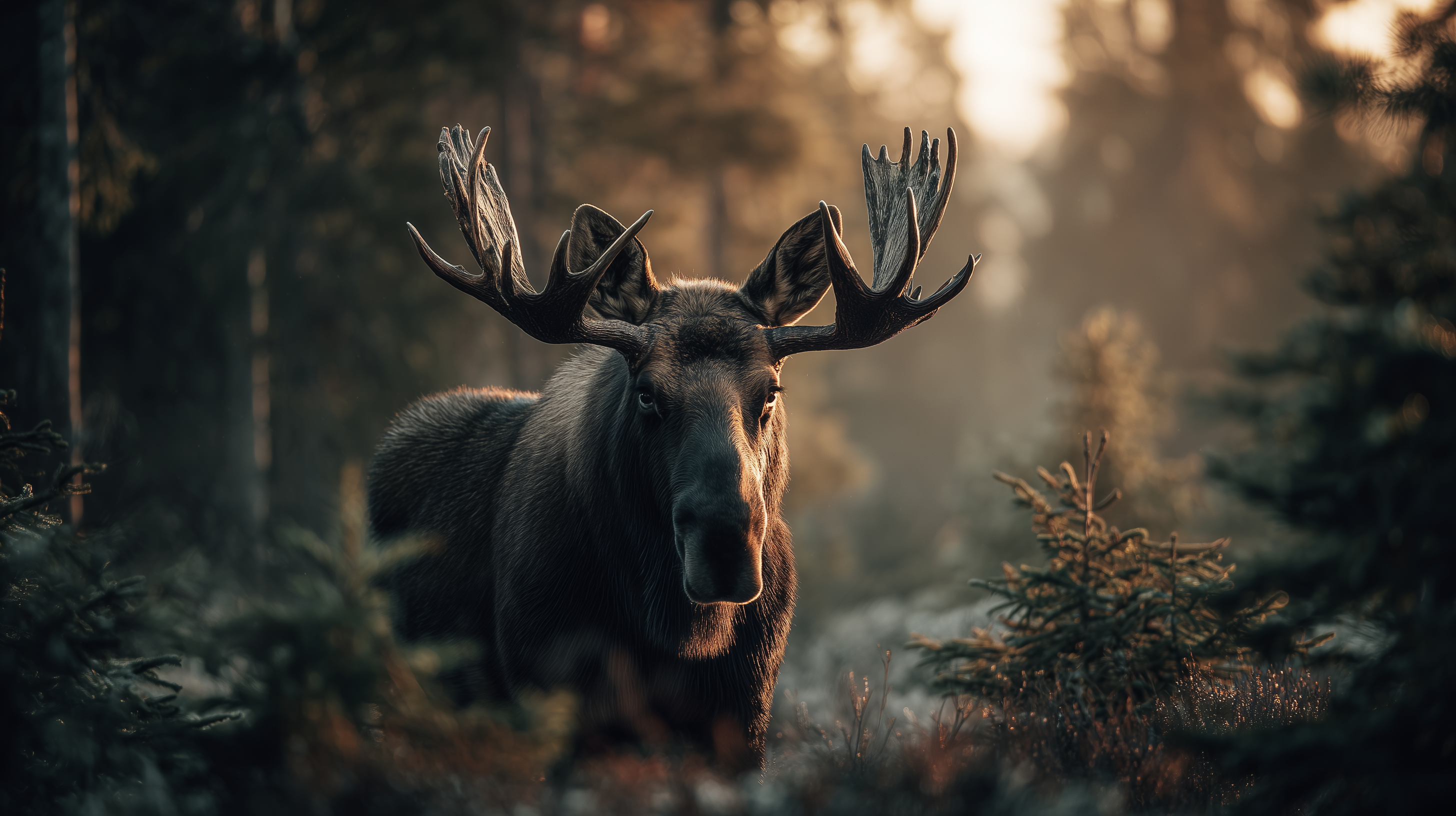 fond d'écran Alces alces pc 4k téléchargement gratuit