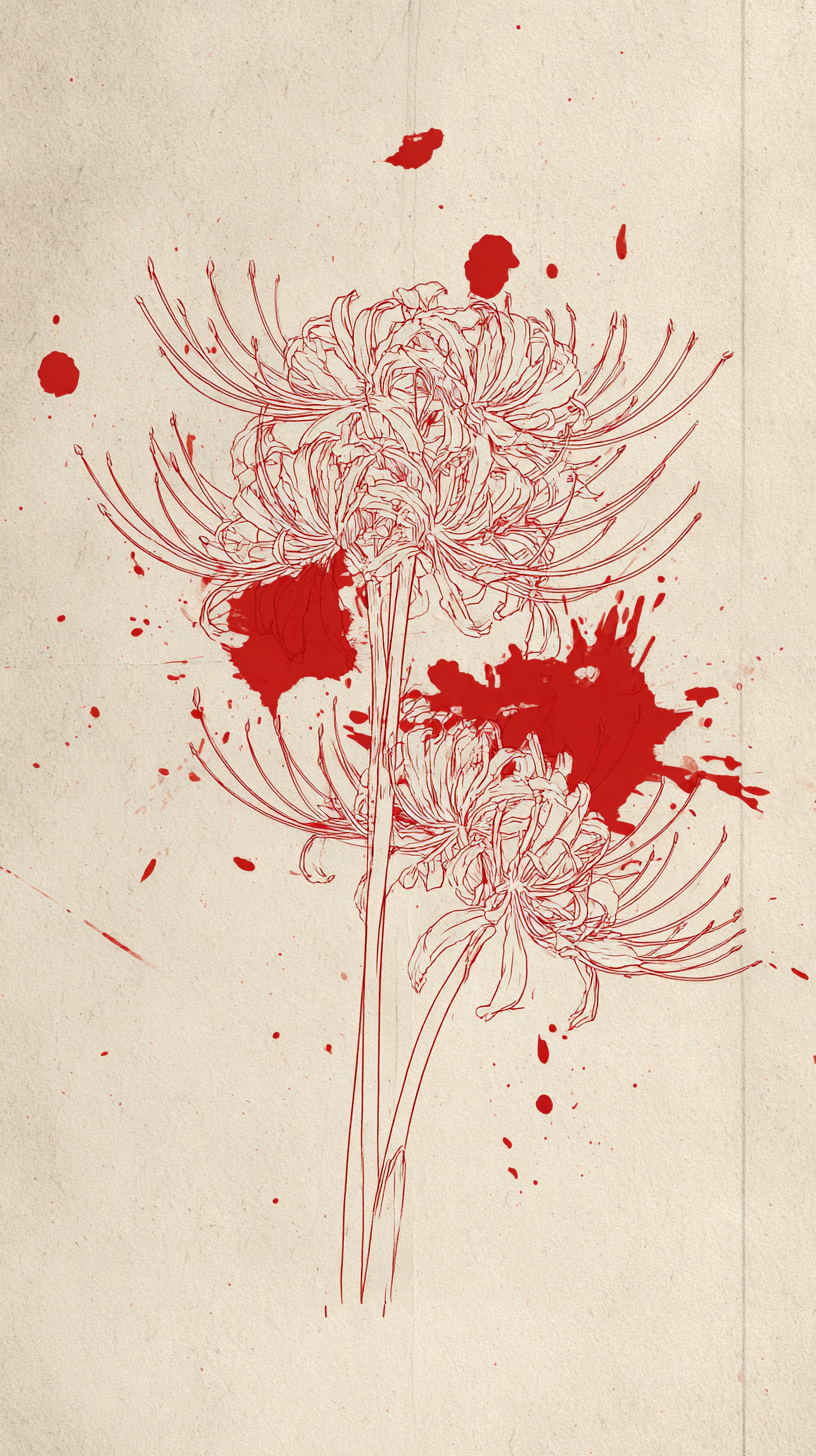 fond d'écran Lycoris radiata téléphone OnePlus gratuit