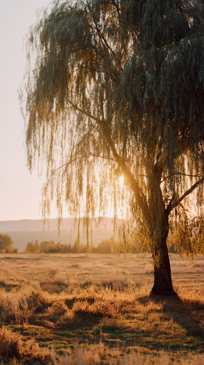 fond d'écran Saule iphone 16 gratuit