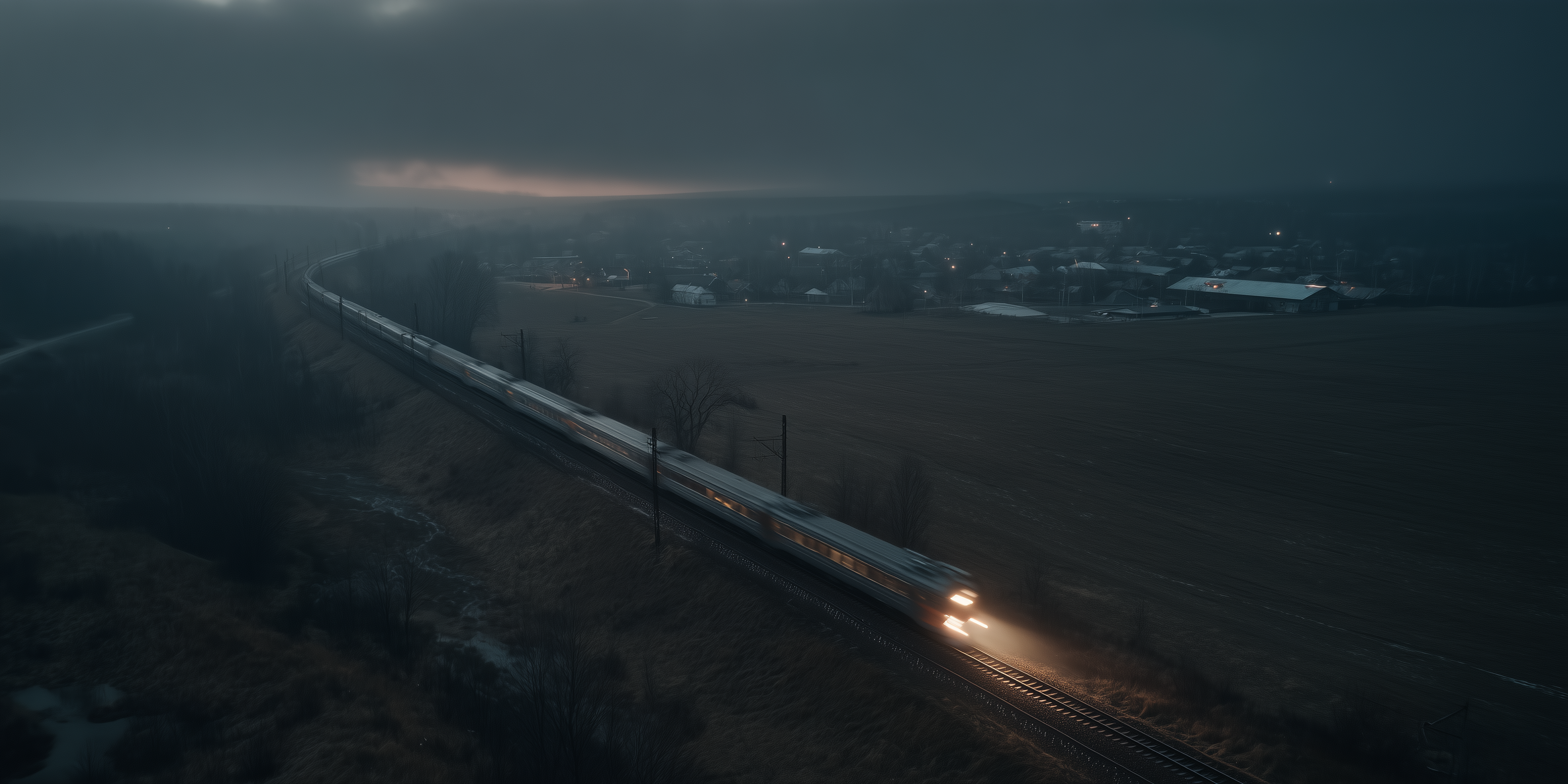 fond d'écran Train 5k téléchargement gratuit