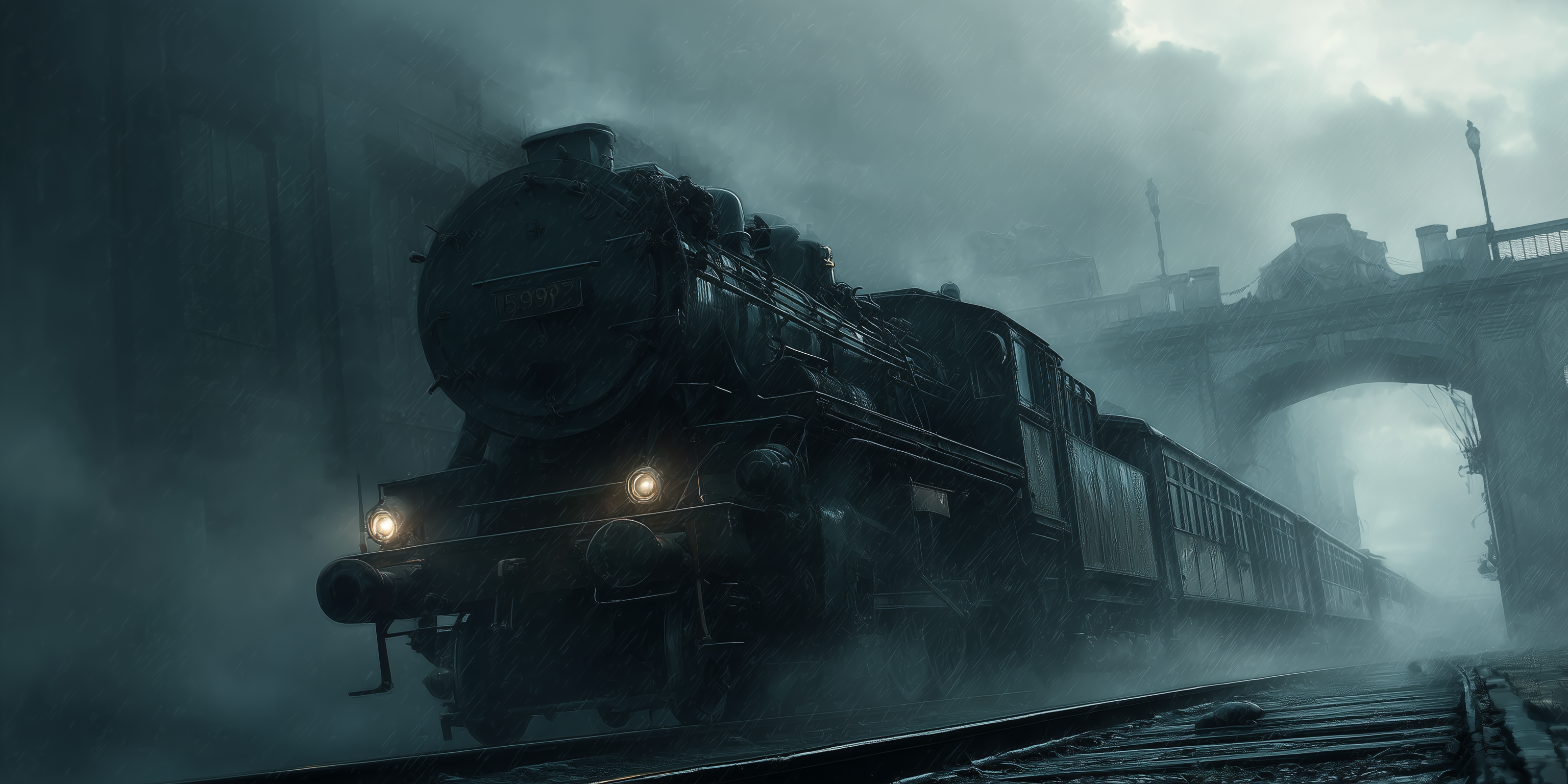 image fond d'écran Train pc téléchargement gratuit