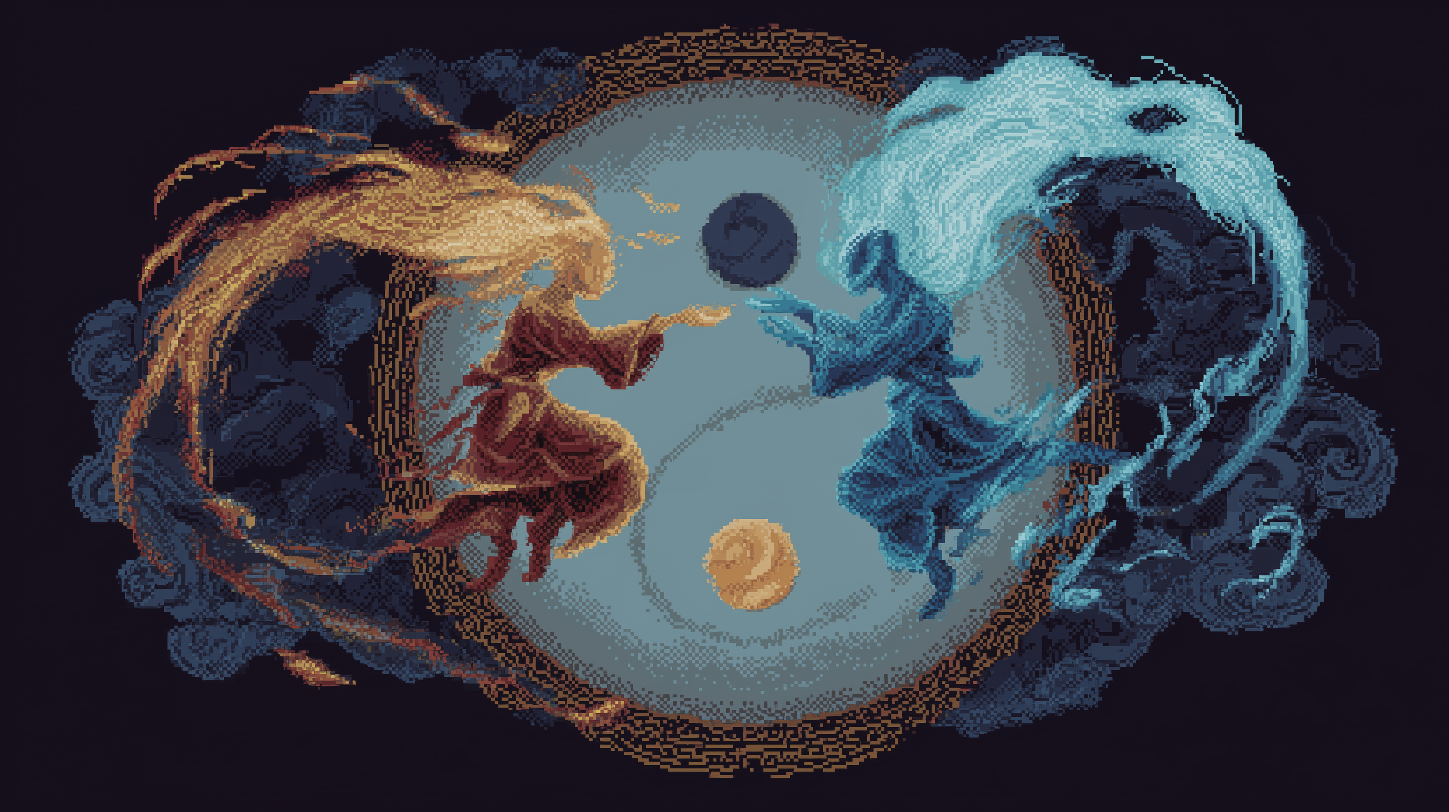 fond d'écran Yin et yang pc 1920x1080 hd téléchargement gratuit