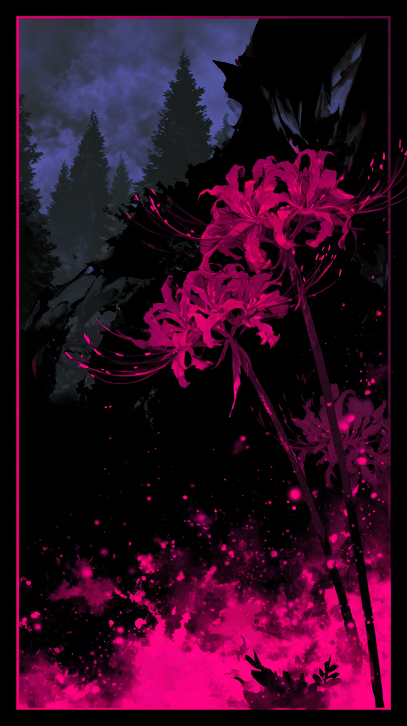 fond d'écran Lycoris radiata téléphone samsung gratuit télécharger gratuit