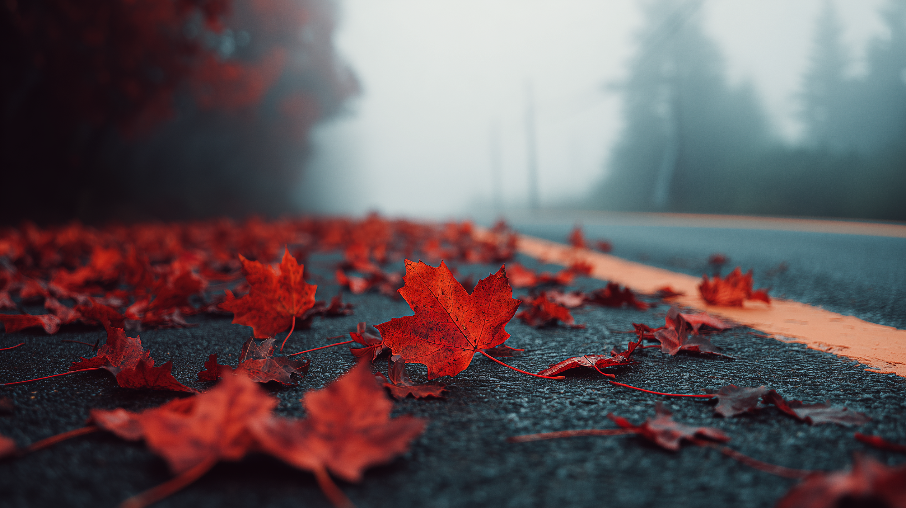 fond d'écran coloriage Érable rouge windows 8 téléchargement gratuit