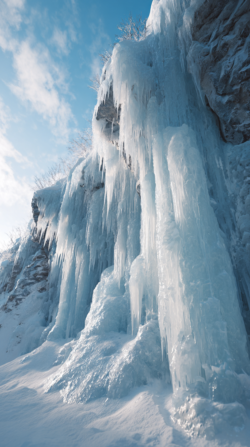 fond d'écran Glace iphone x télécharger gratuit