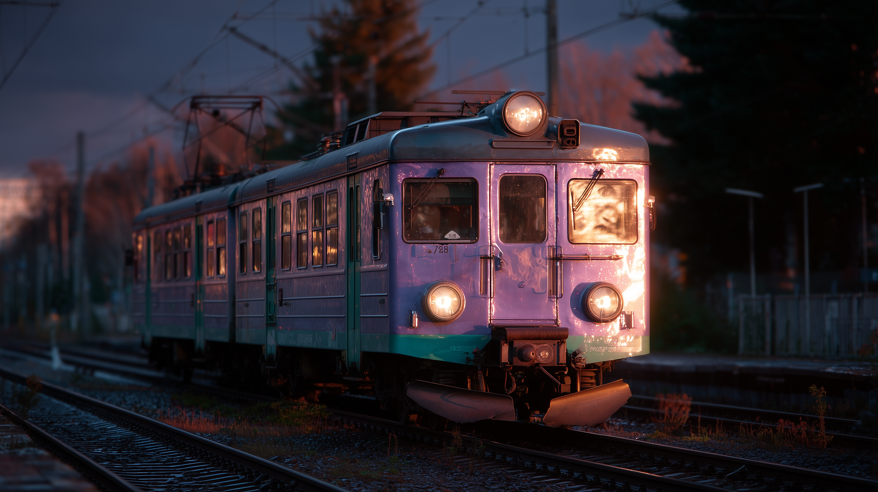 fond d'écran Train ultra hd 4k téléchargement gratuit