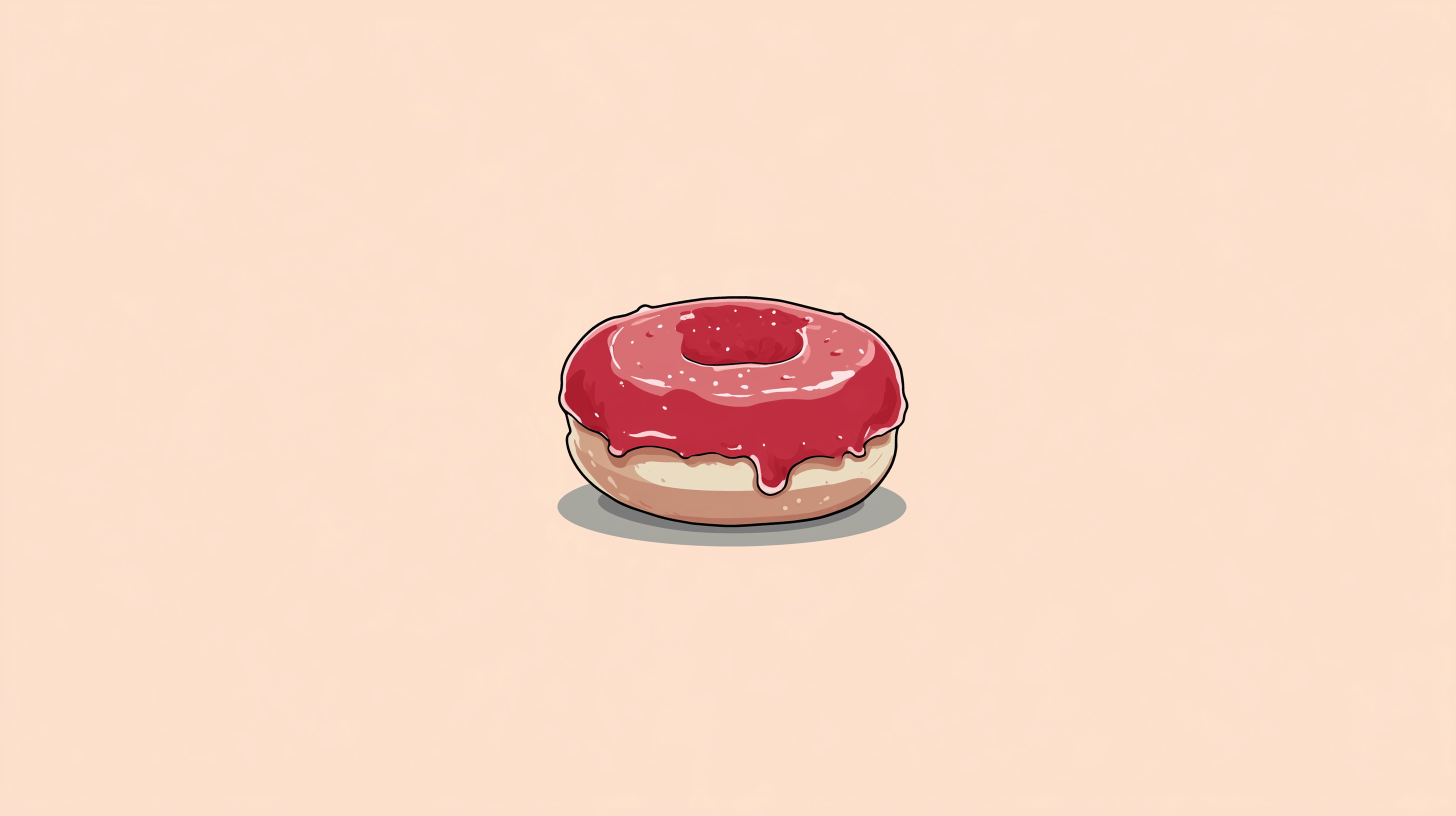 fond d'écran Donut ultra hd 3840x2160 téléchargement gratuit