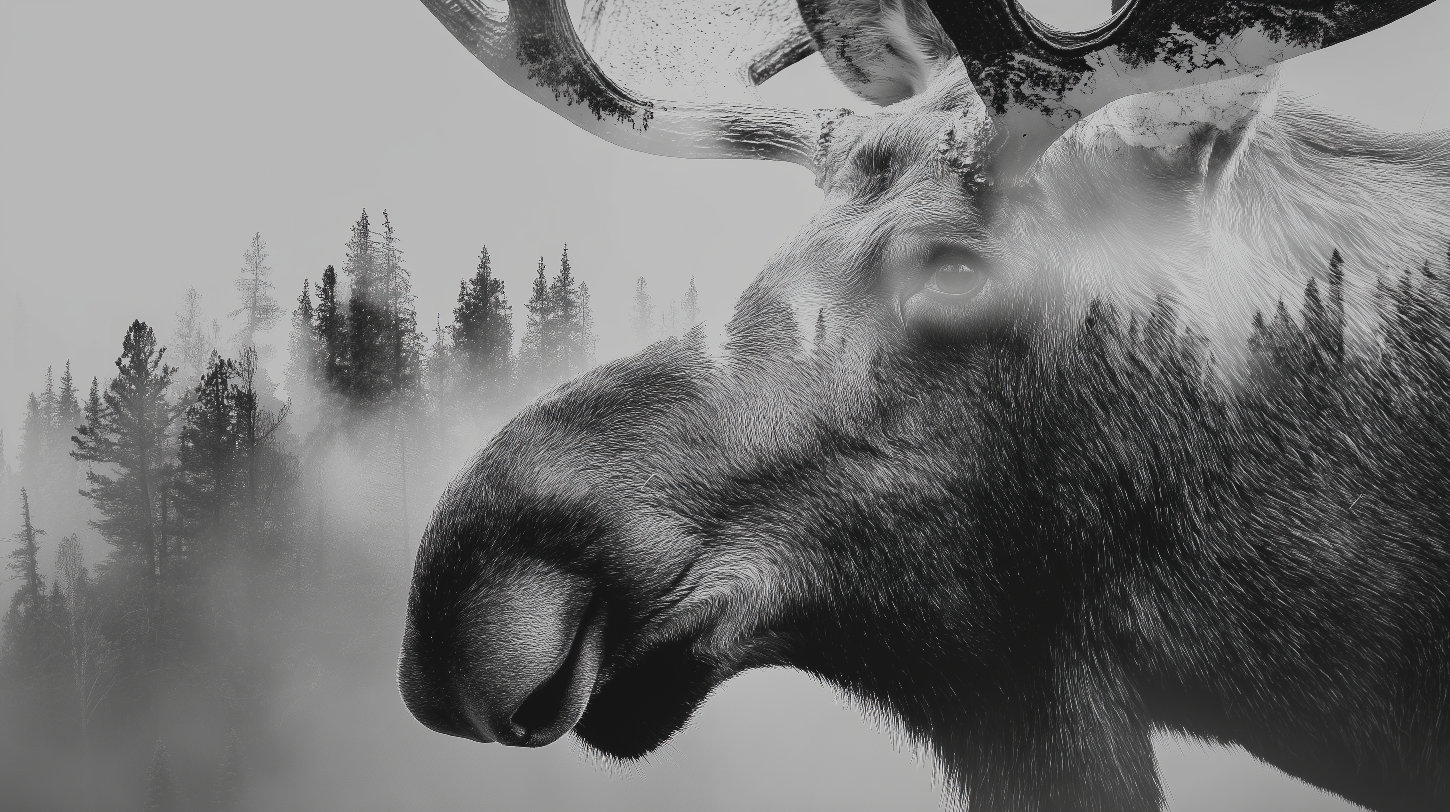 fond d'écran Alces alces pc windows 11 téléchargement gratuit