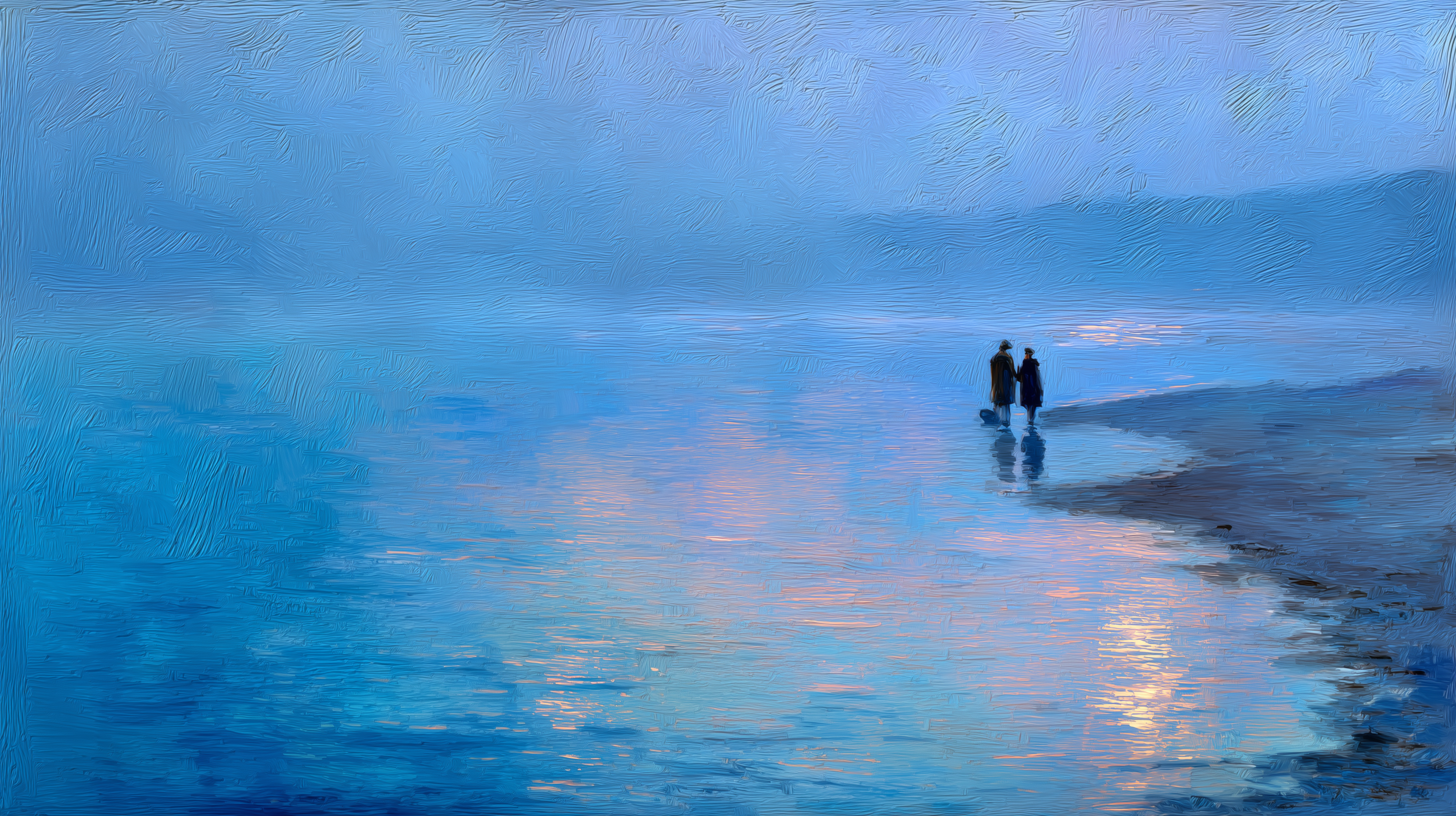 fond d'écran Claude Monet ultra large téléchargement gratuit