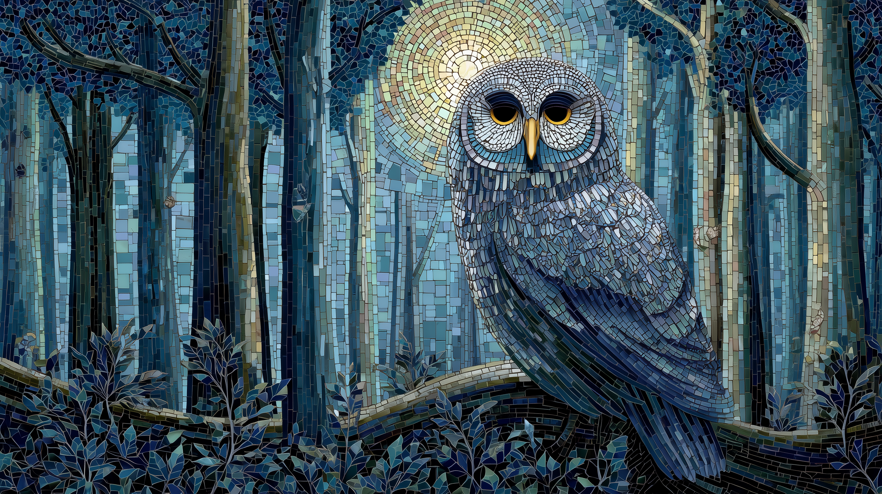 fond d'écran Mosaïque 16:9 4k téléchargement gratuit