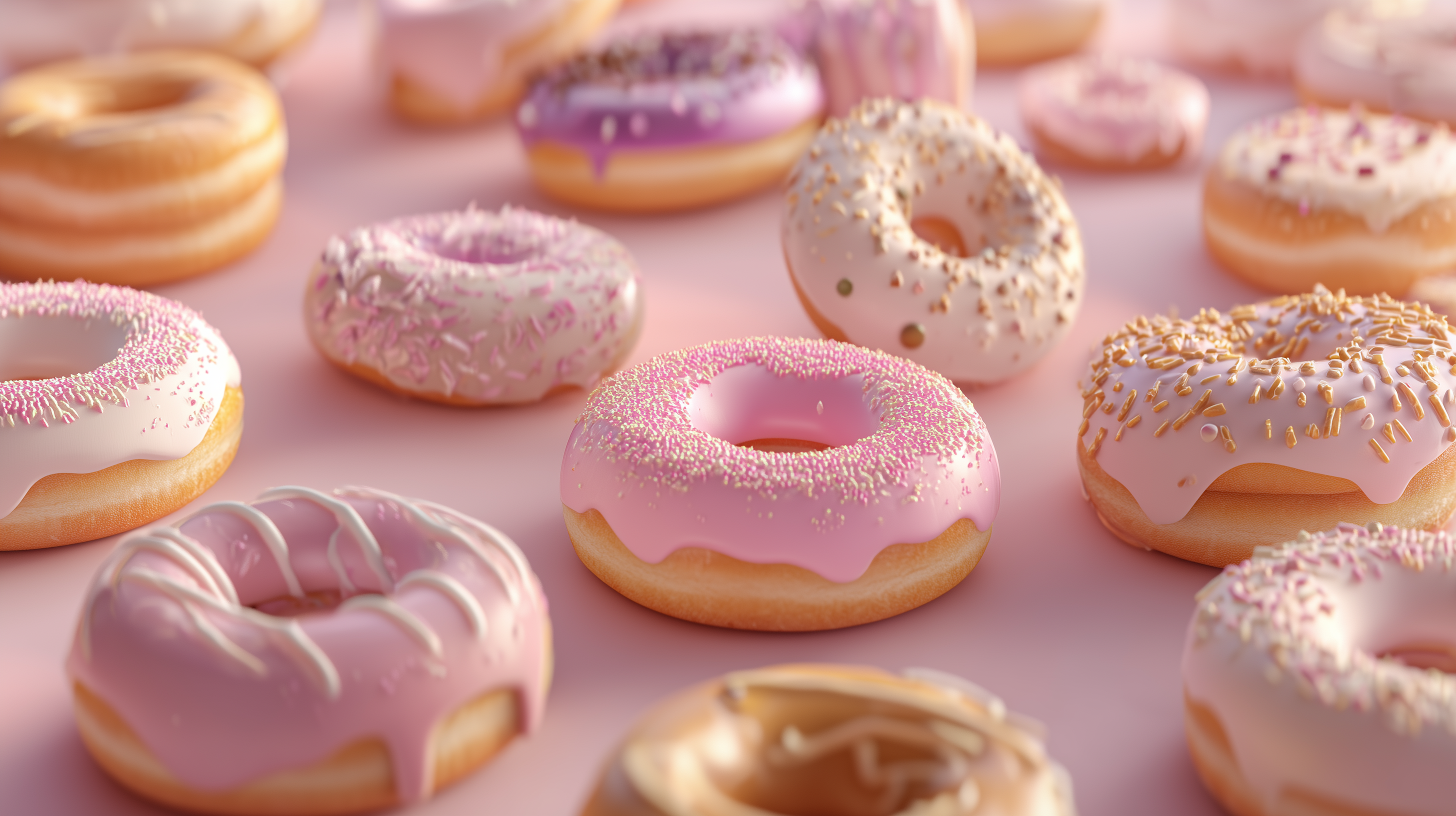 fond d'écran Donut personnalisé téléchargement gratuit