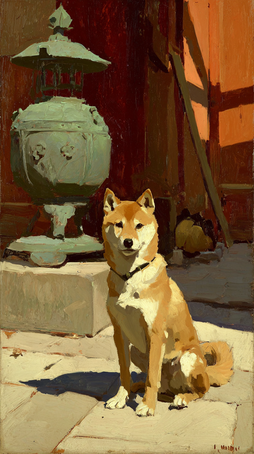 fond d'écran Shiba inu téléphone Sony télécharger gratuit