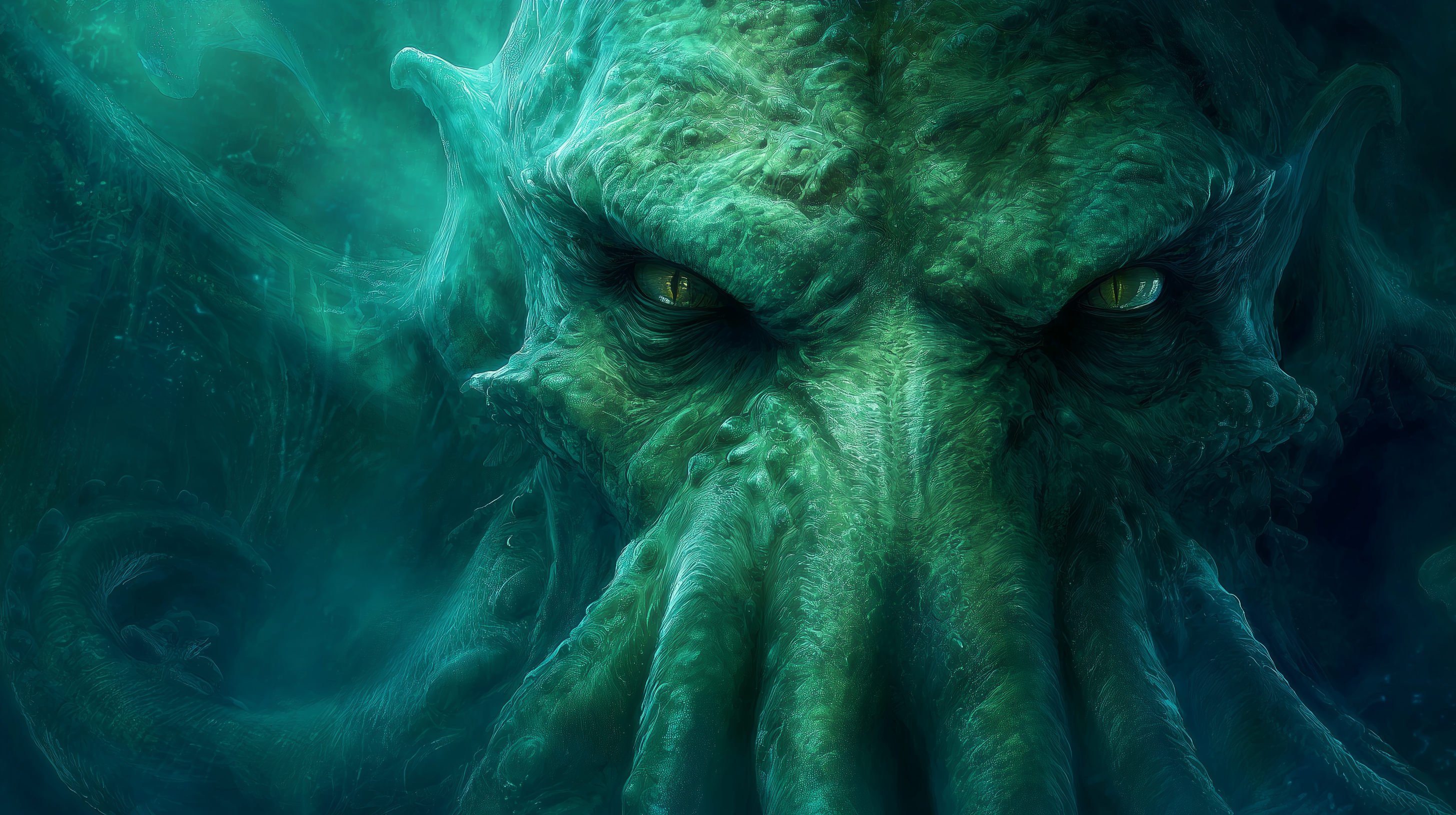 fond d'écran Cthulhu haute qualité téléchargement gratuit