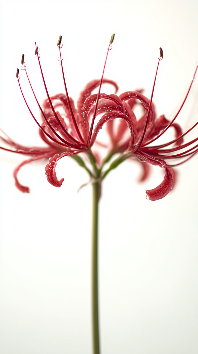 fond d'écran Lycoris radiata iphone 16 pro gratuit