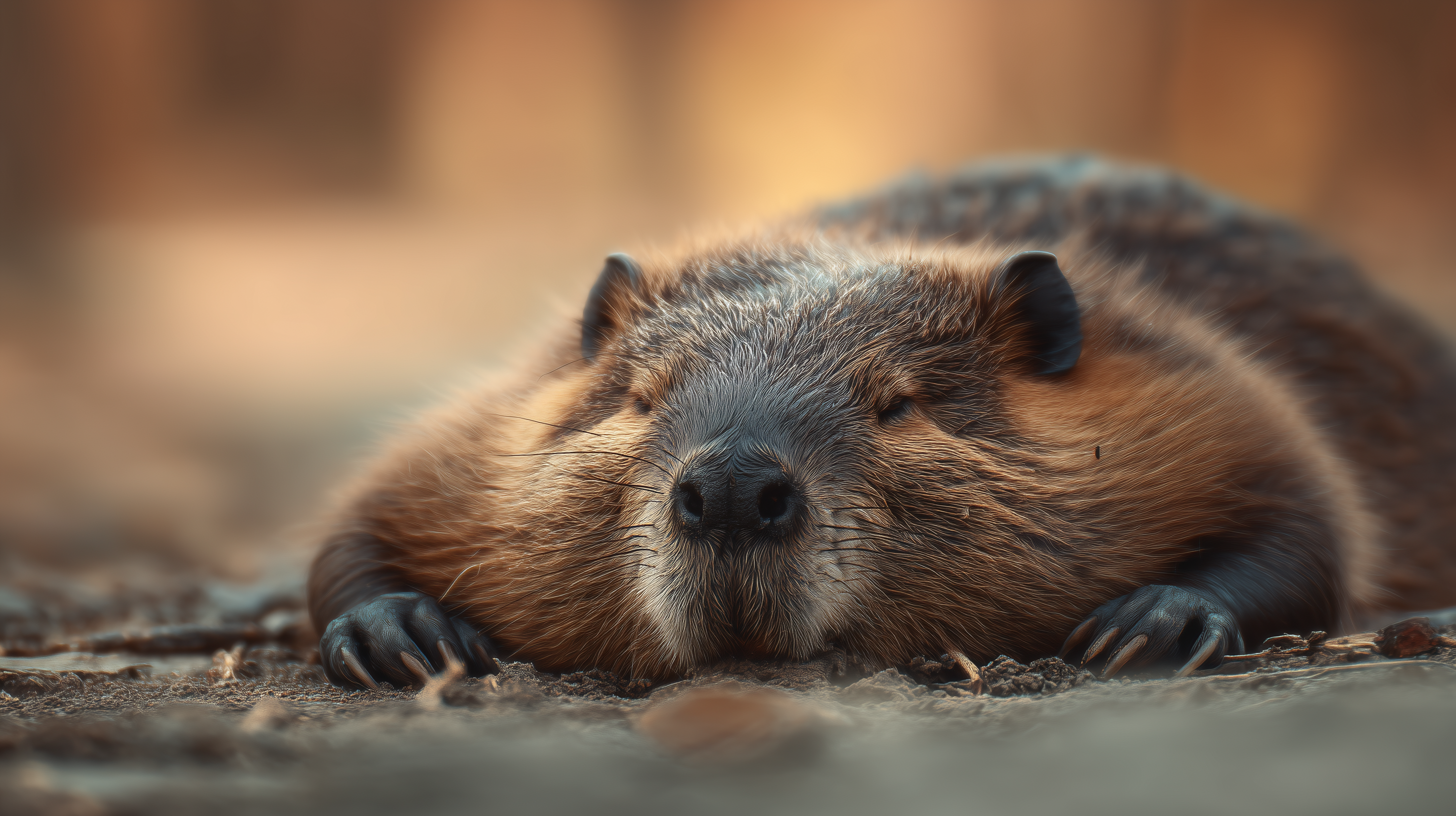 fond d'écran Castor pc 1920x1080 4k téléchargement gratuit