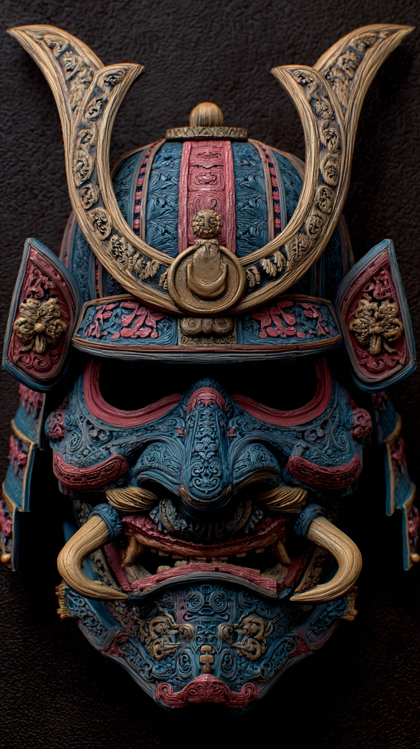 fond d'écran Masque japonais iphone 13 gratuit