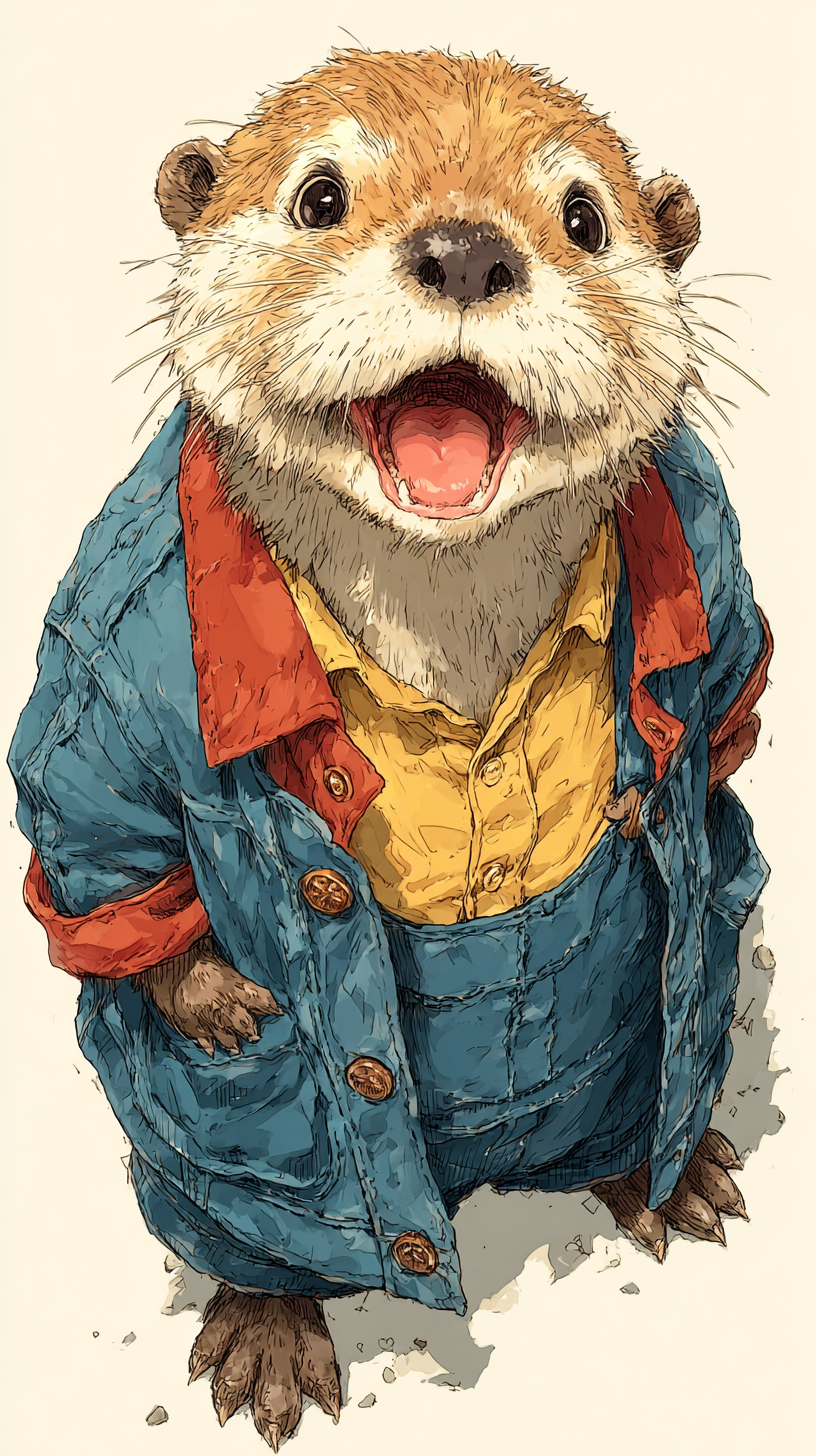 fond d'écran Loutre iphone xr télécharger gratuit