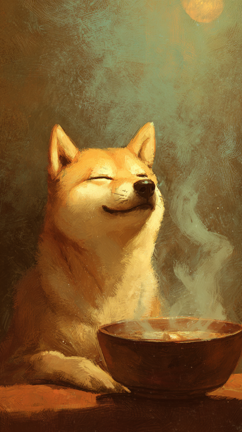 fond d'écran Shiba inu téléphone télécharger gratuit