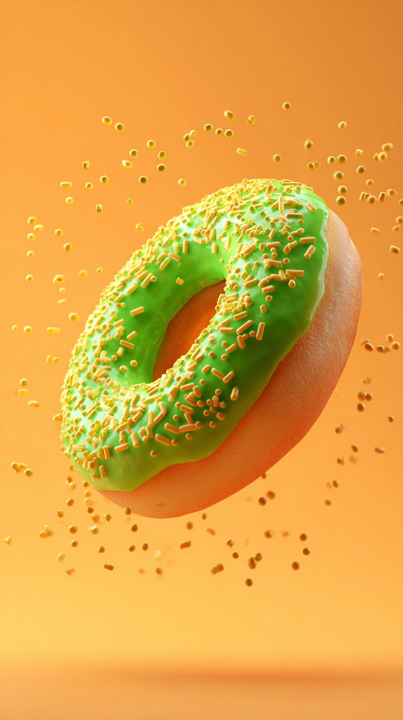 fond d'écran Donut de téléphone télécharger gratuit