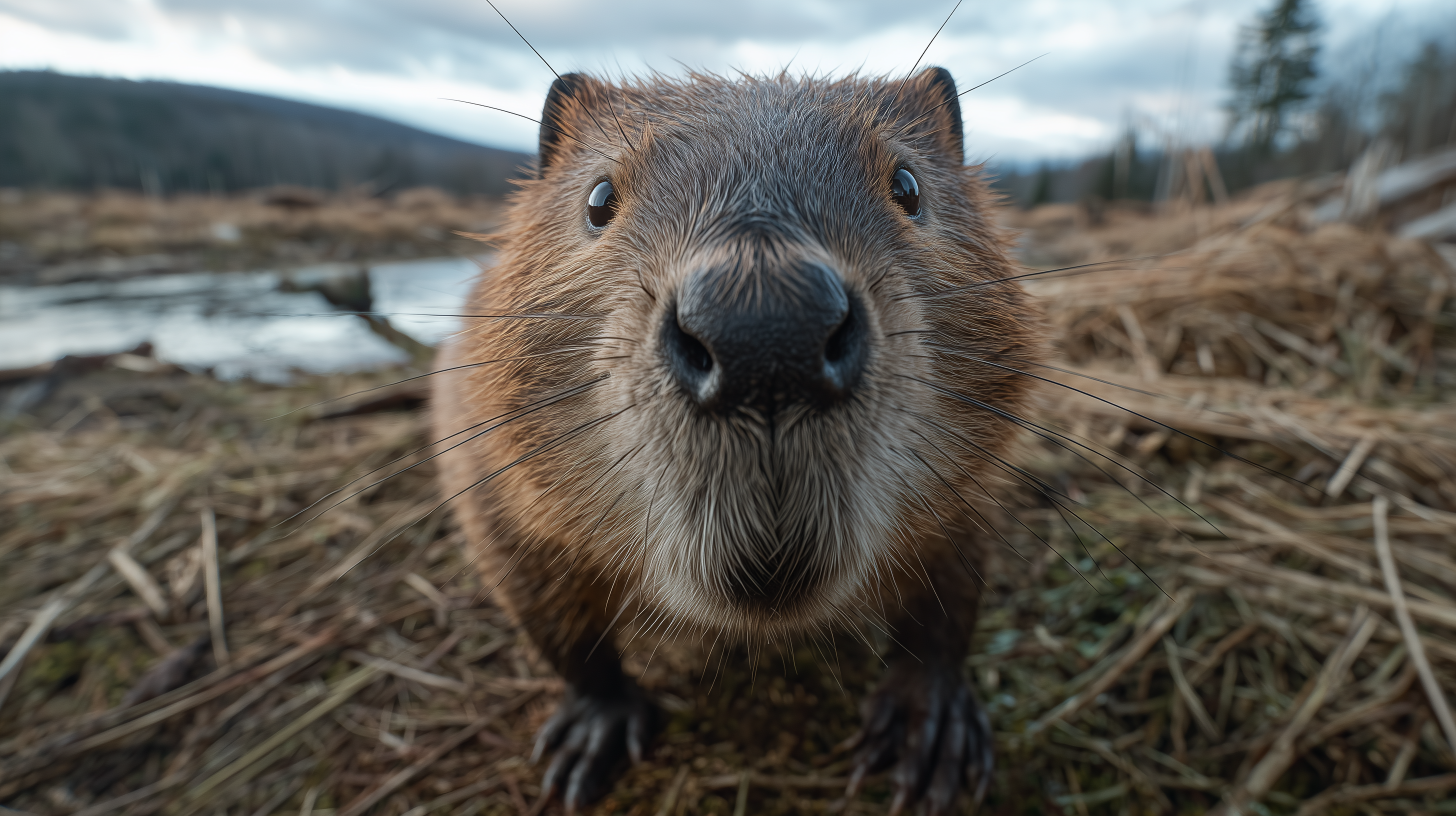 fond d'écran Castor windows 11 1920x1080 téléchargement gratuit
