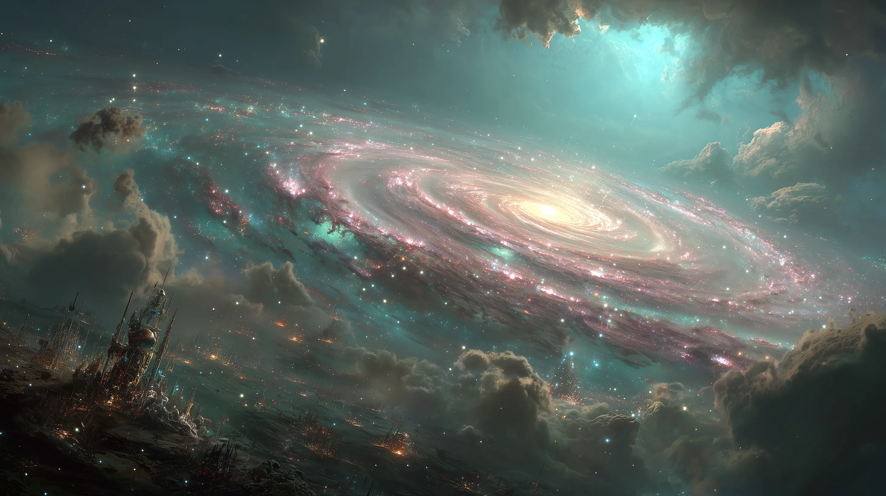 fond d'écran Galaxie updated Apple téléchargement gratuit