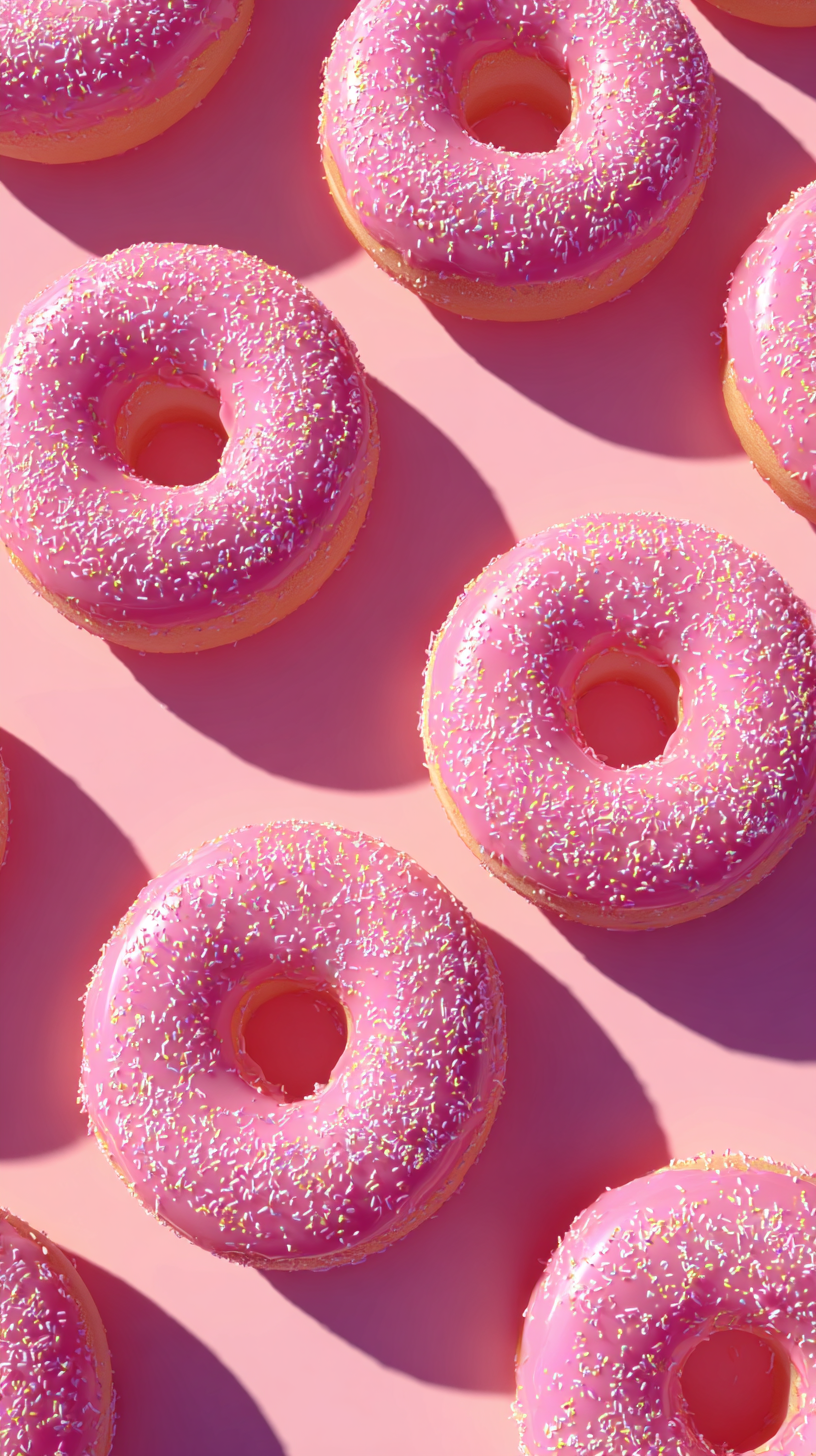 fond d'écran Donut téléphone Xiaomi télécharger gratuit