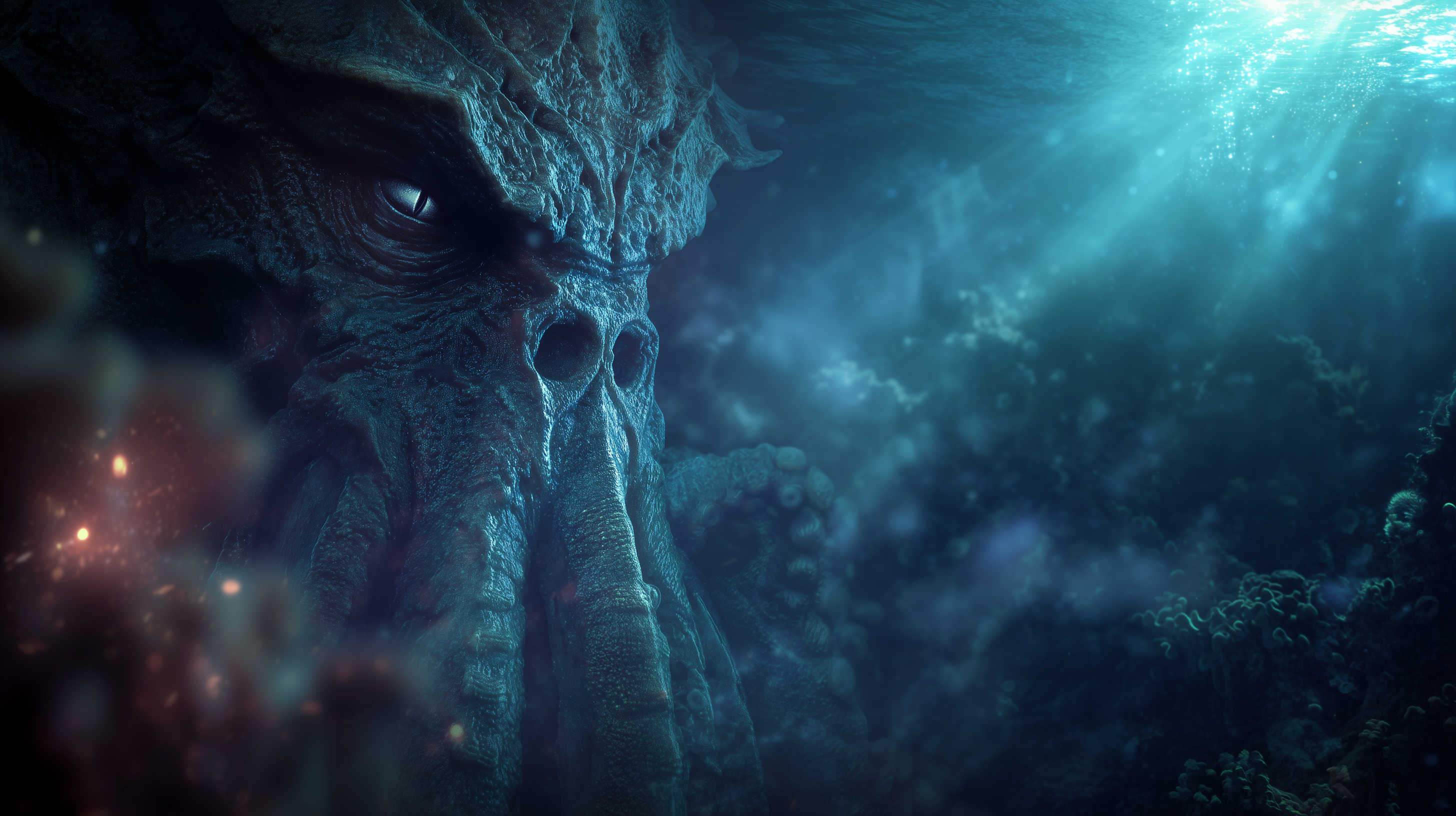 fond d'écran Cthulhu MSI téléchargement gratuit