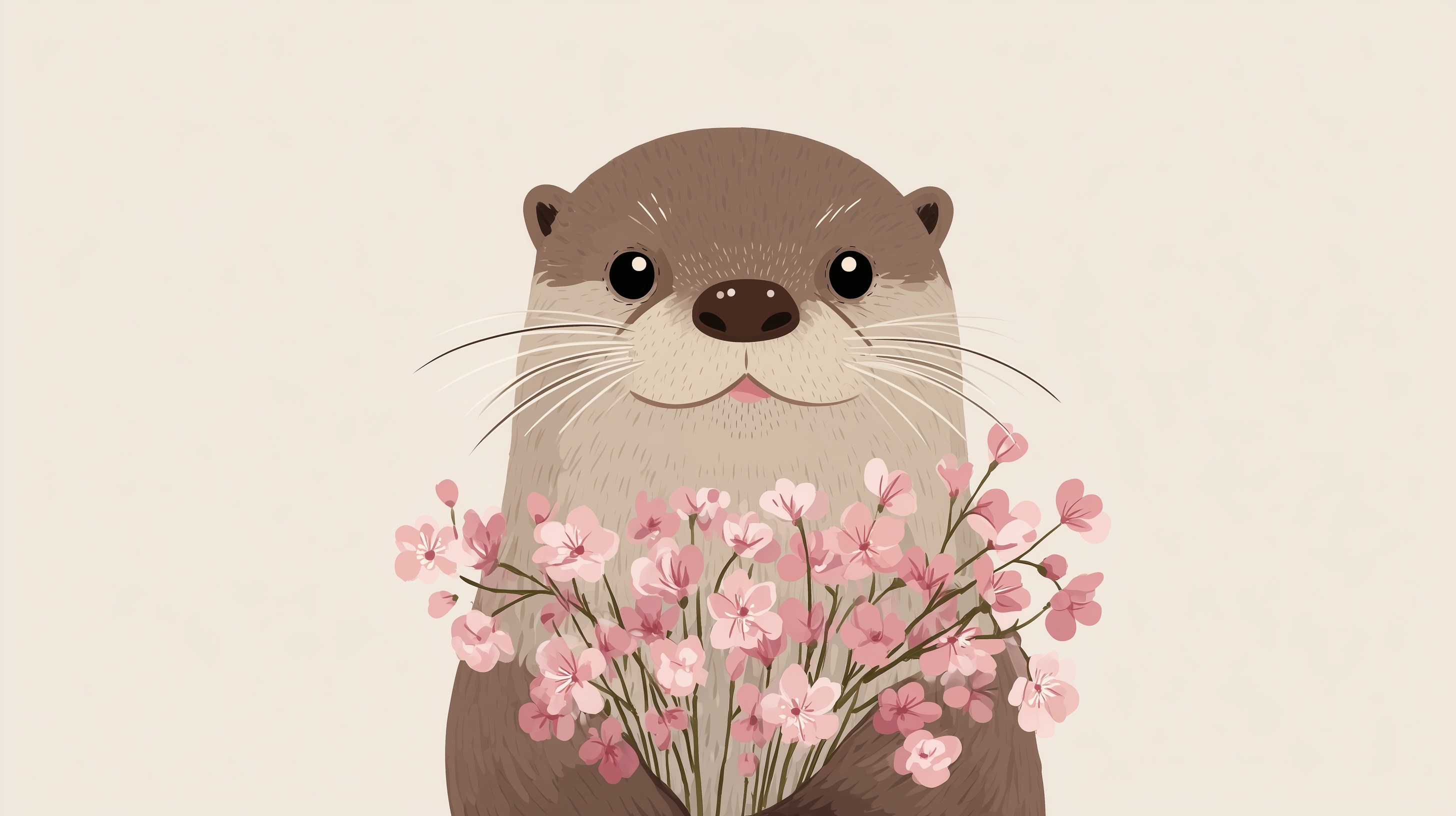 fond d'écran Loutre windows 10 gratuit téléchargement gratuit