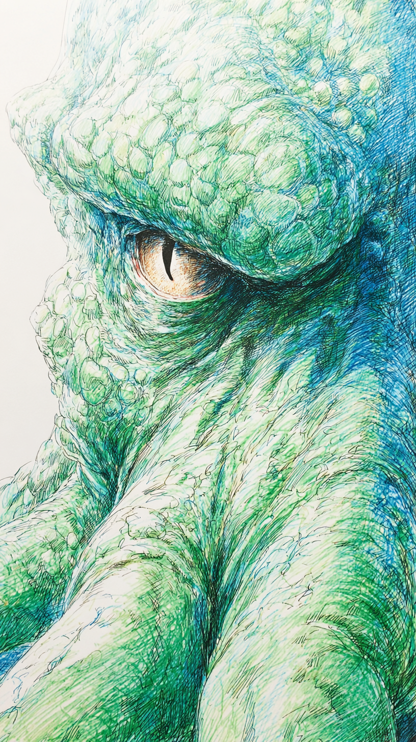 fond d'écran Cthulhu iphone 14 pro max gratuit