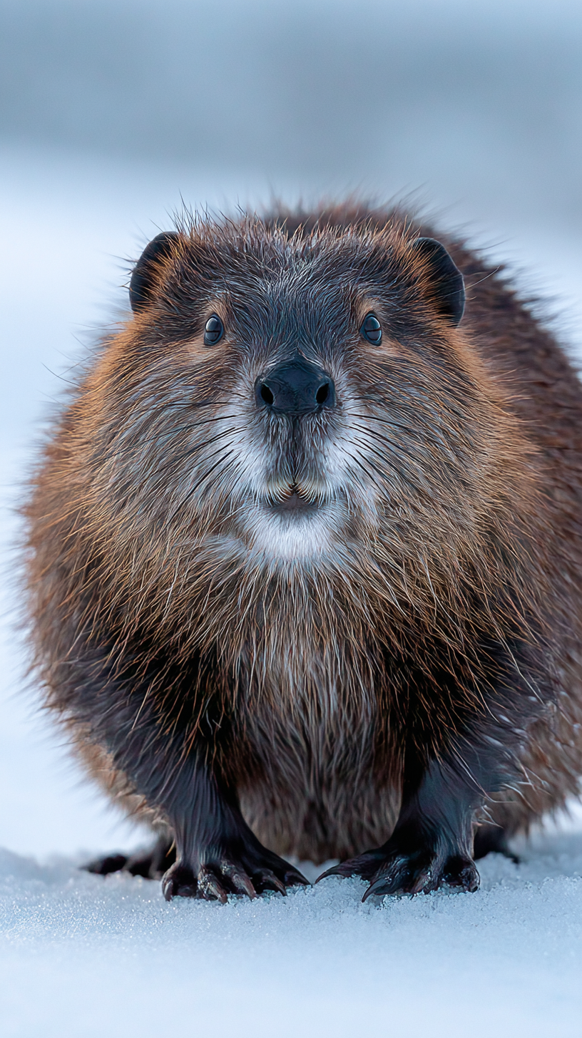 fond d'écran Castor iphone original gratuit