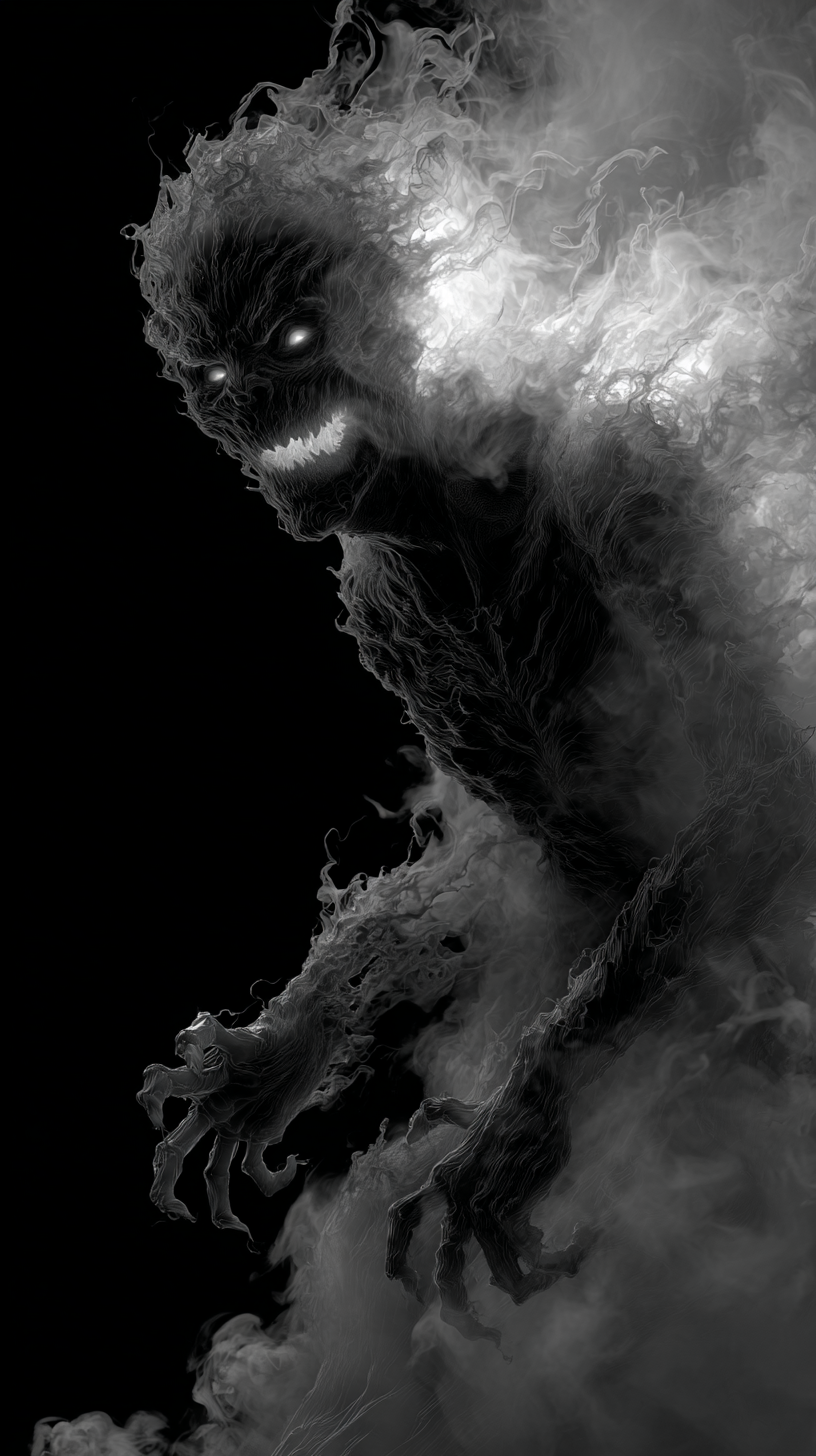 iphone fond d'écran Fumée kawaii télécharger gratuit