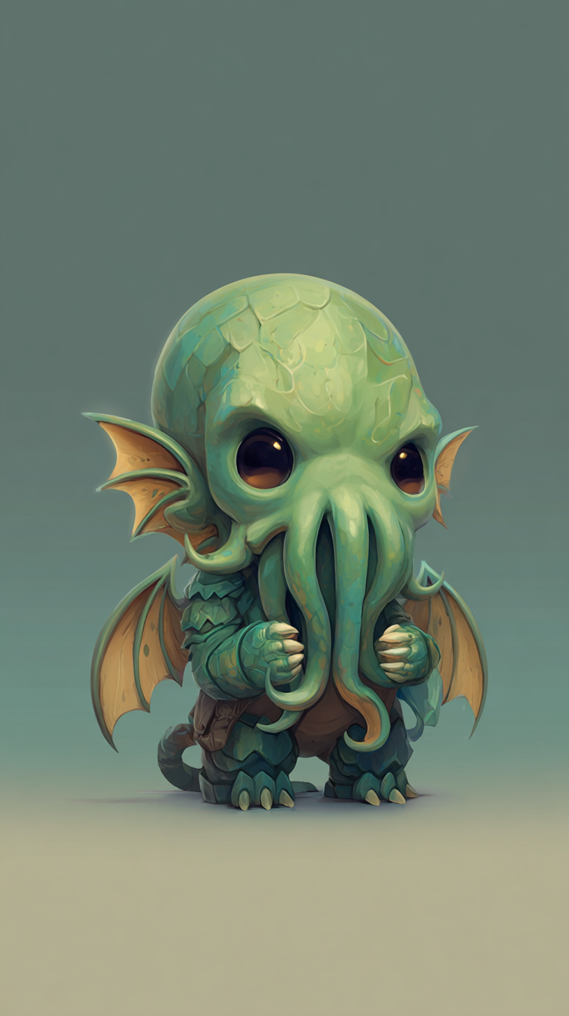 fond d'écran Cthulhu iphone 14 télécharger gratuit