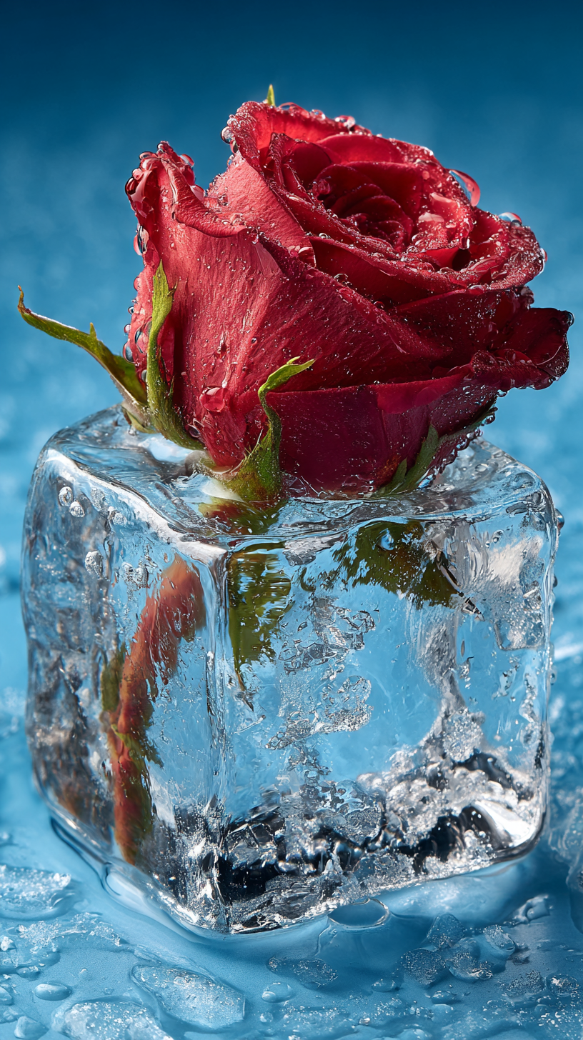 fond d'écran Glace iphone 16 télécharger gratuit