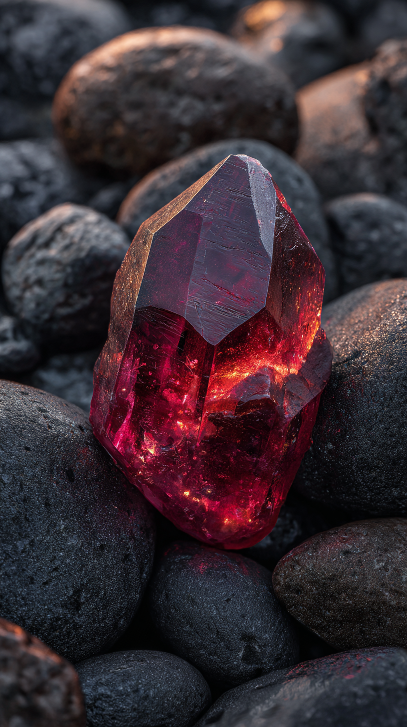 fond d'écran Rubis téléphone Asus télécharger gratuit