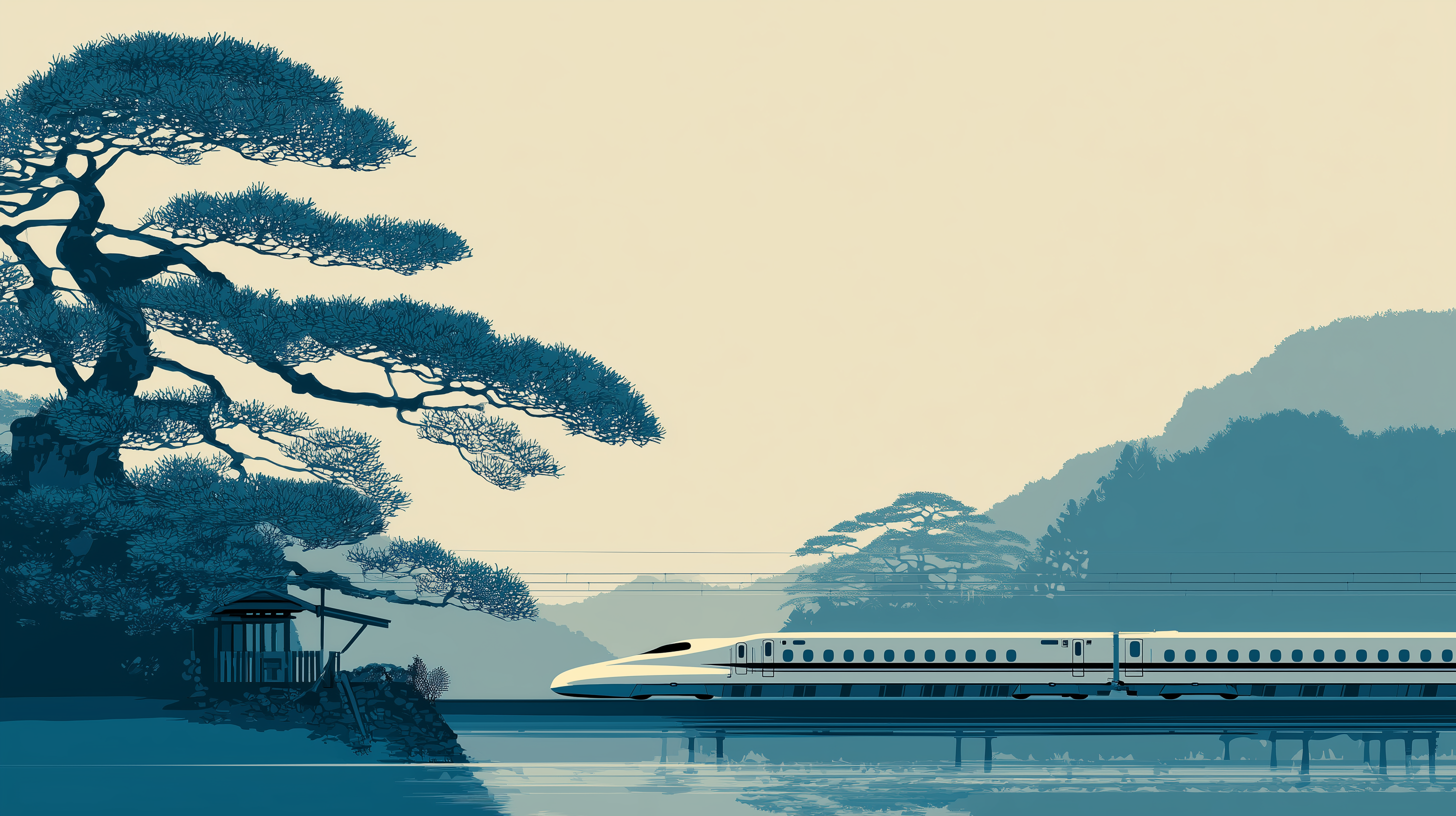 fond d'écran Train 4k windows 10 téléchargement gratuit