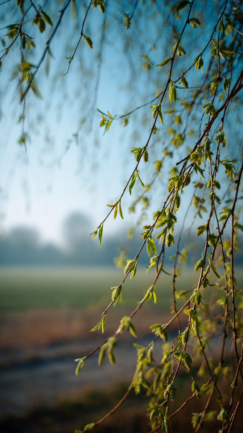 fond d'écran Saule iphone original gratuit