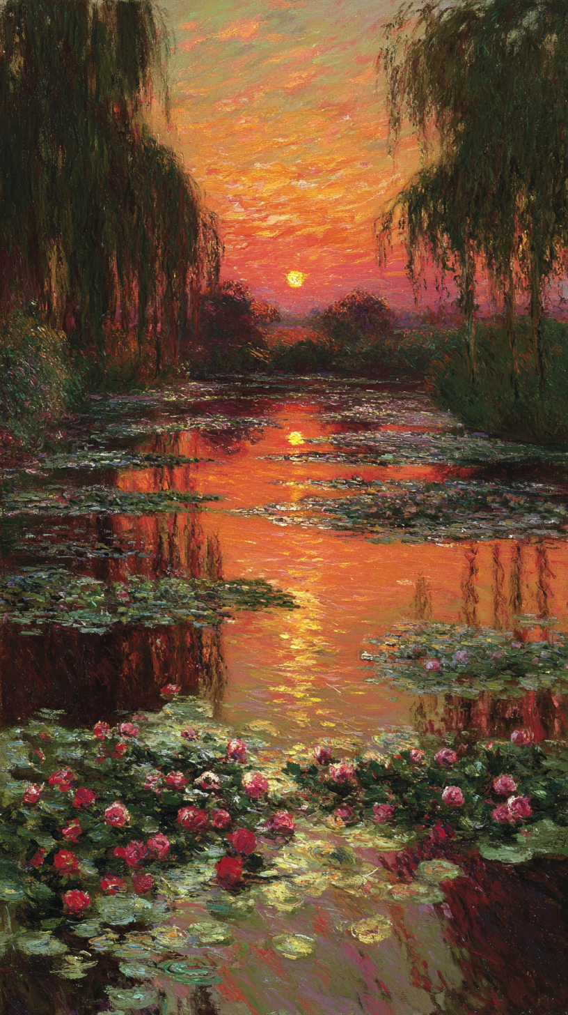 fond d'écran Claude Monet android gratuit