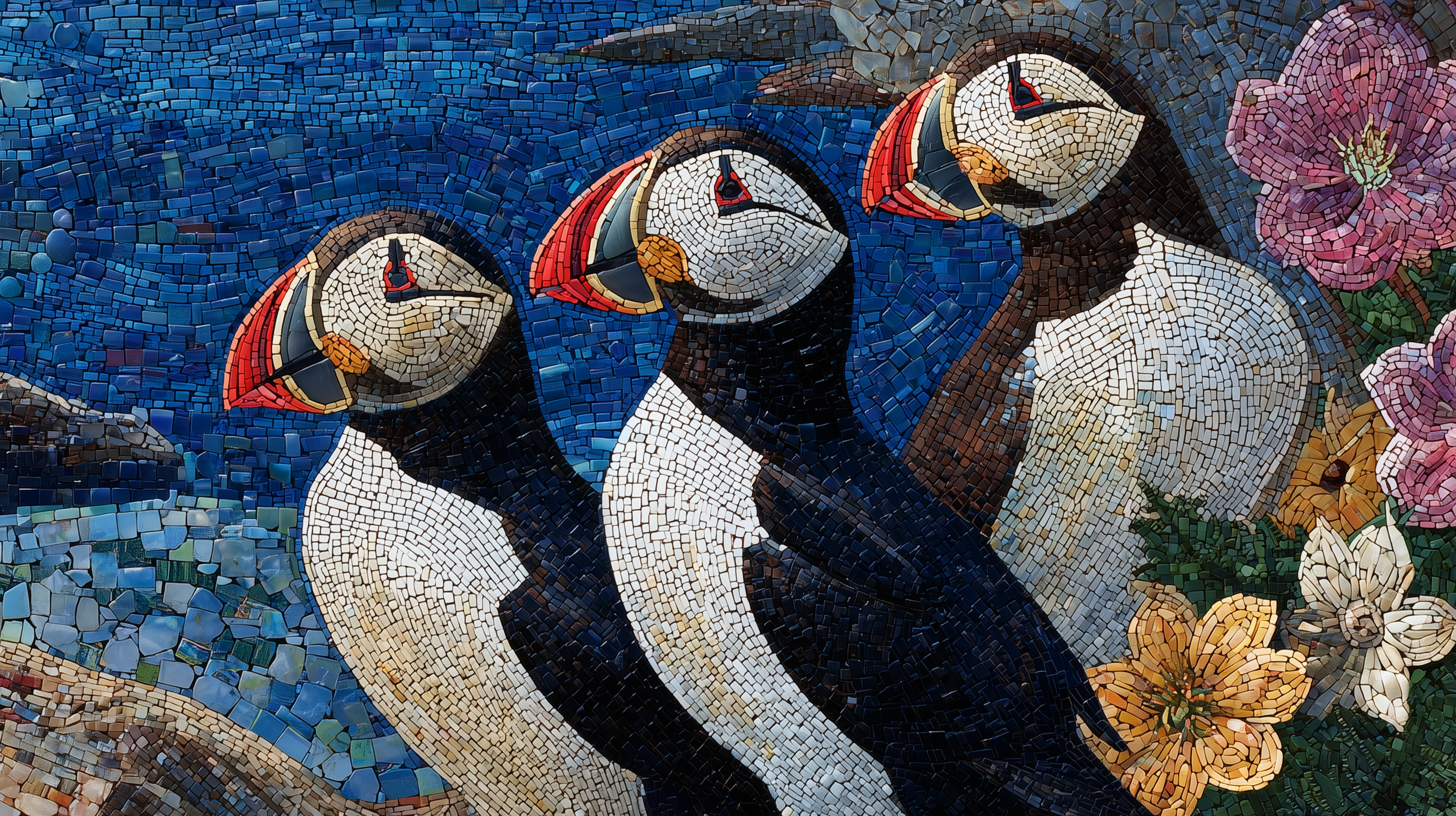 fond d'écran Mosaïque pc simple téléchargement gratuit