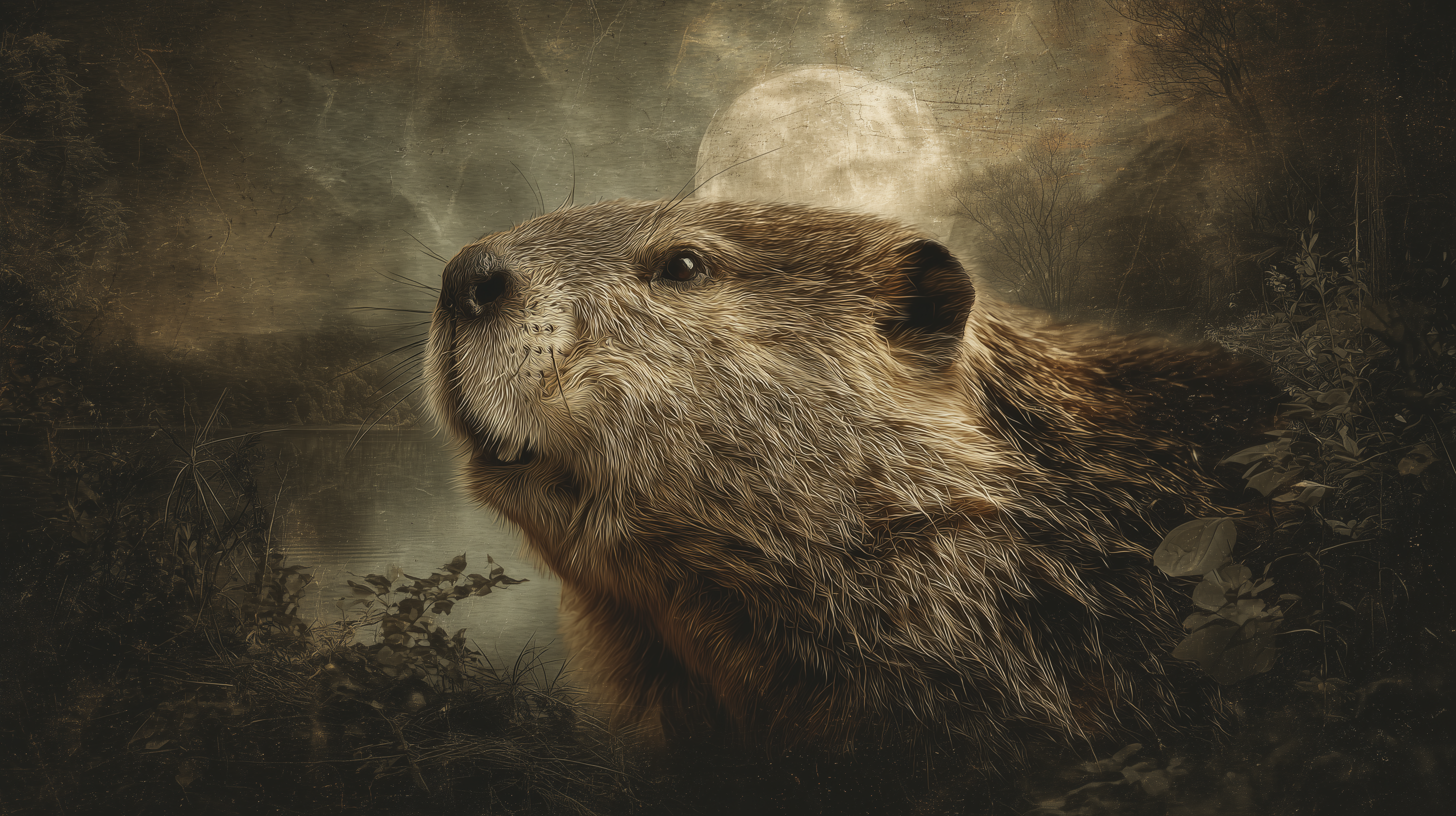 fond d'écran Castor 4k windows téléchargement gratuit