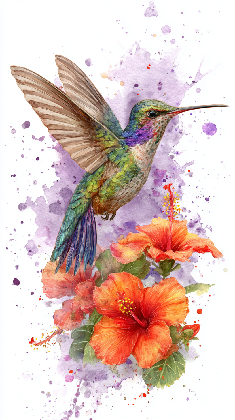 fond d'écran Trochilidae iphone 15 pro max 4k télécharger gratuit