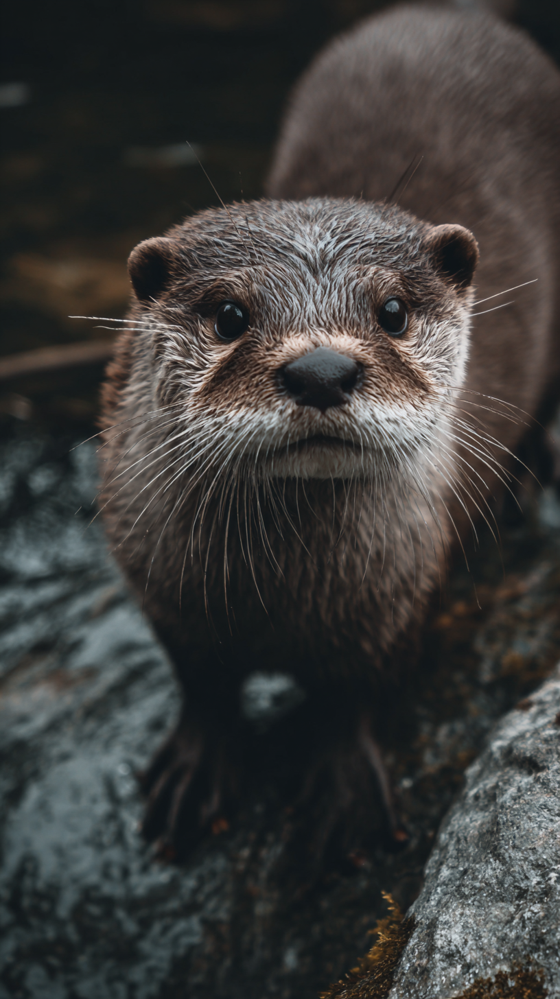 fond d'écran Loutre téléphone Asus télécharger gratuit