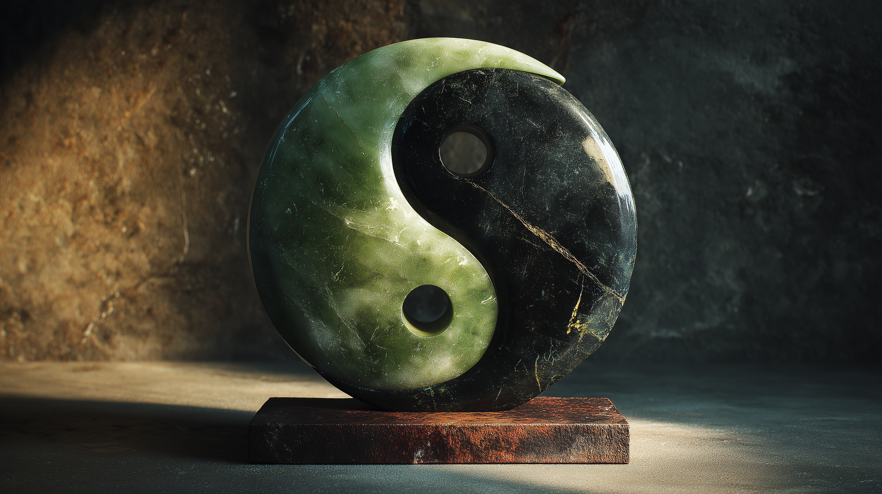 fond d'écran Yin et yang 5k pc téléchargement gratuit