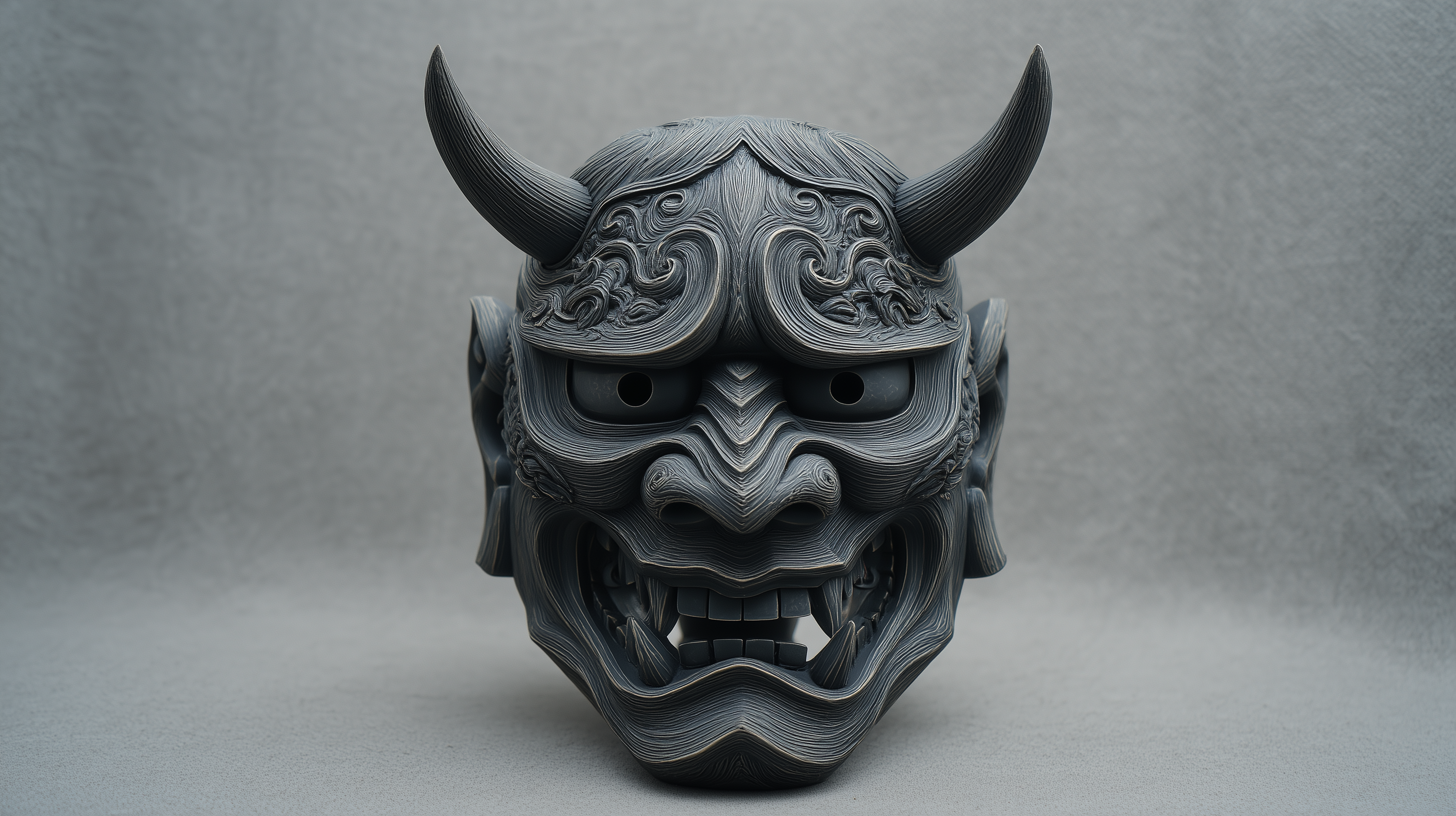 fond d'écran Masque japonais 3840x1080 téléchargement gratuit