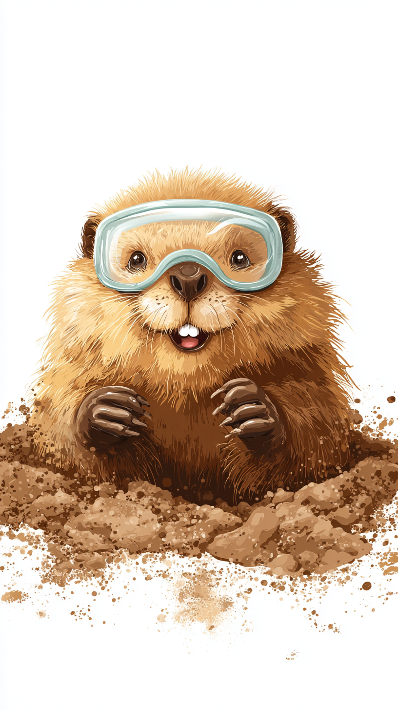 fond d'écran Castor iphone xr gratuit