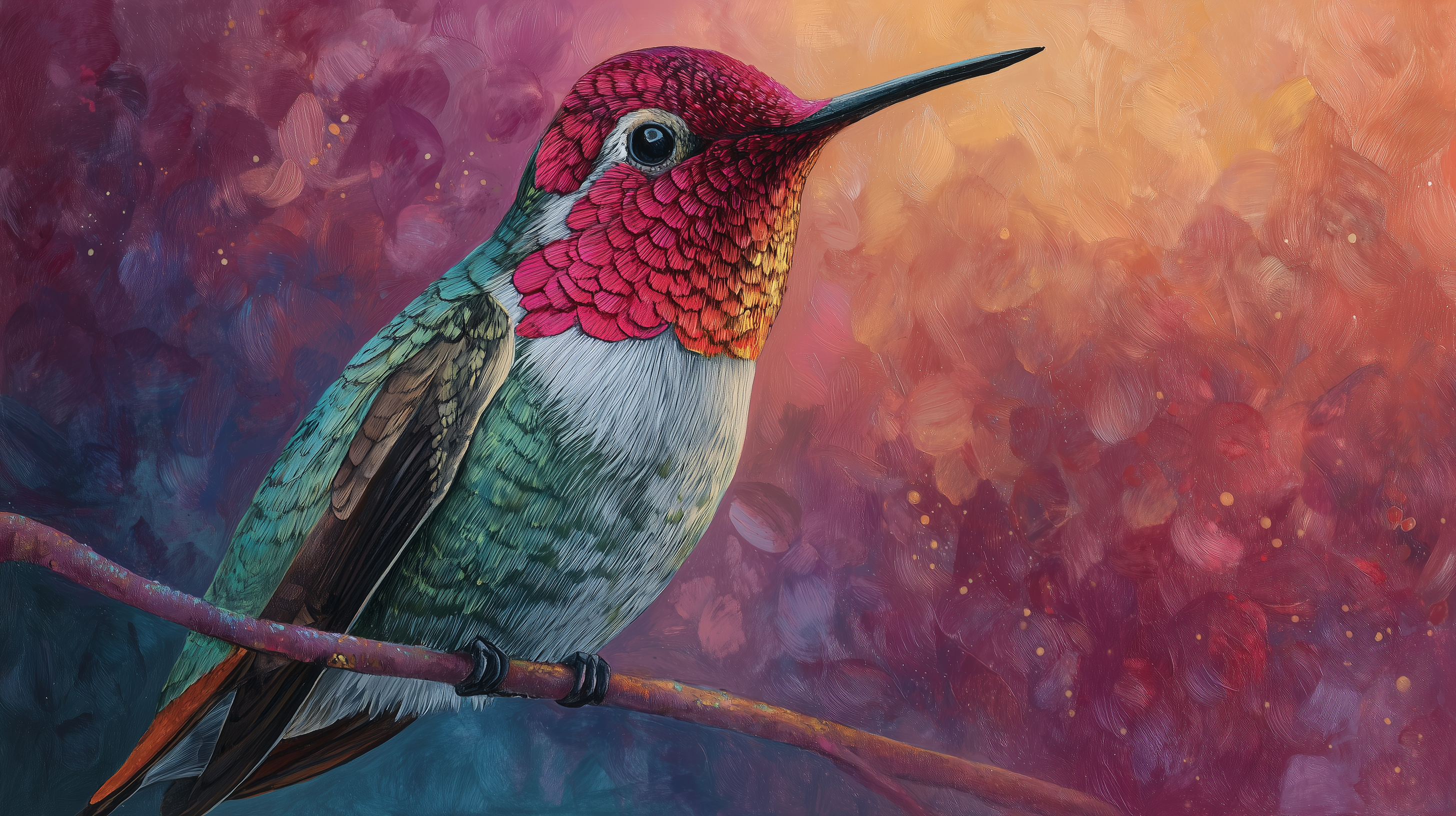 fond d'écran Trochilidae mac 4k téléchargement gratuit