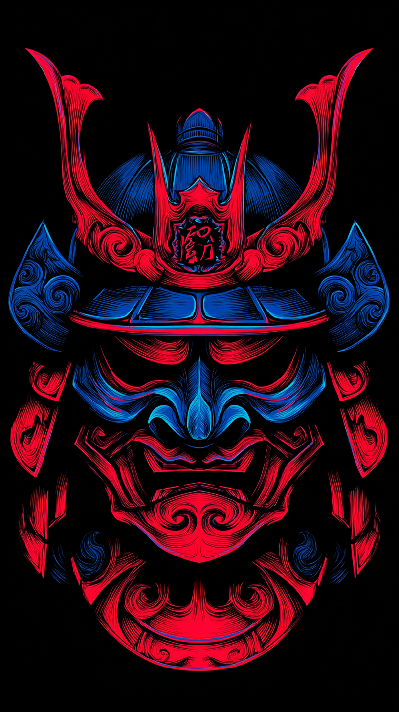 fond d'écran Masque japonais gratuit pour tablette android télécharger haute qualité