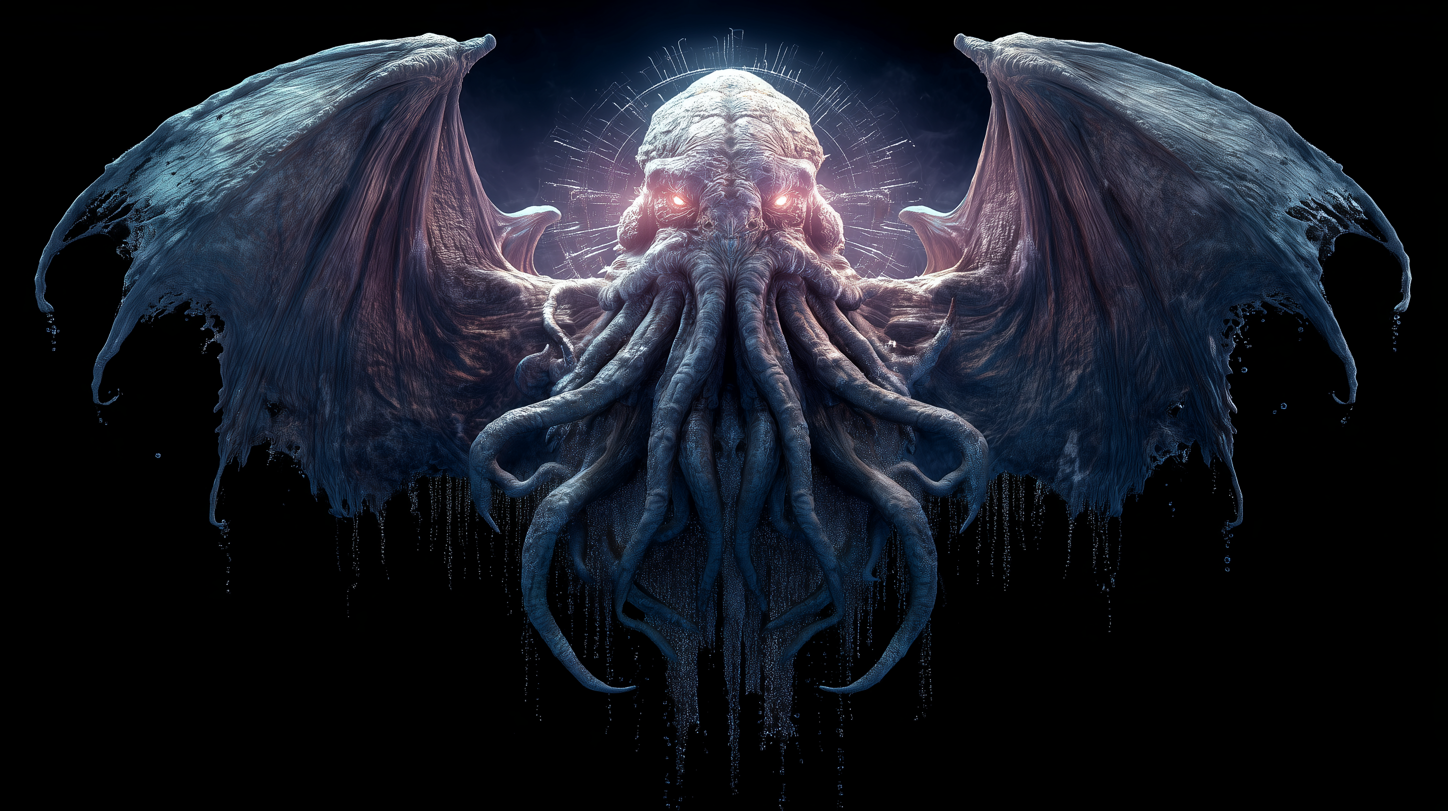 fond d'écran Cthulhu 4k mac téléchargement gratuit
