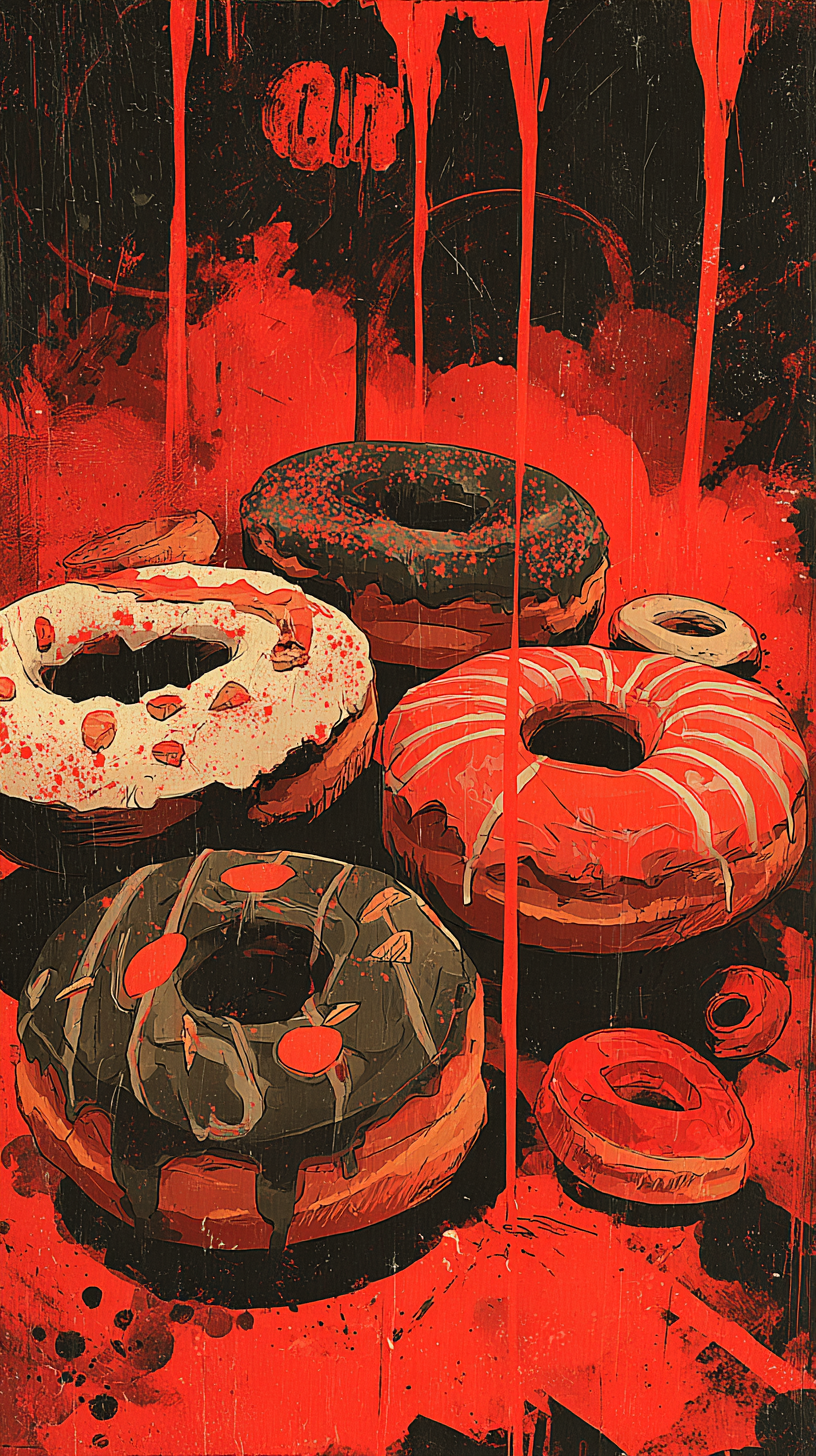 fond d'écran Donut iphone 17 air gratuit