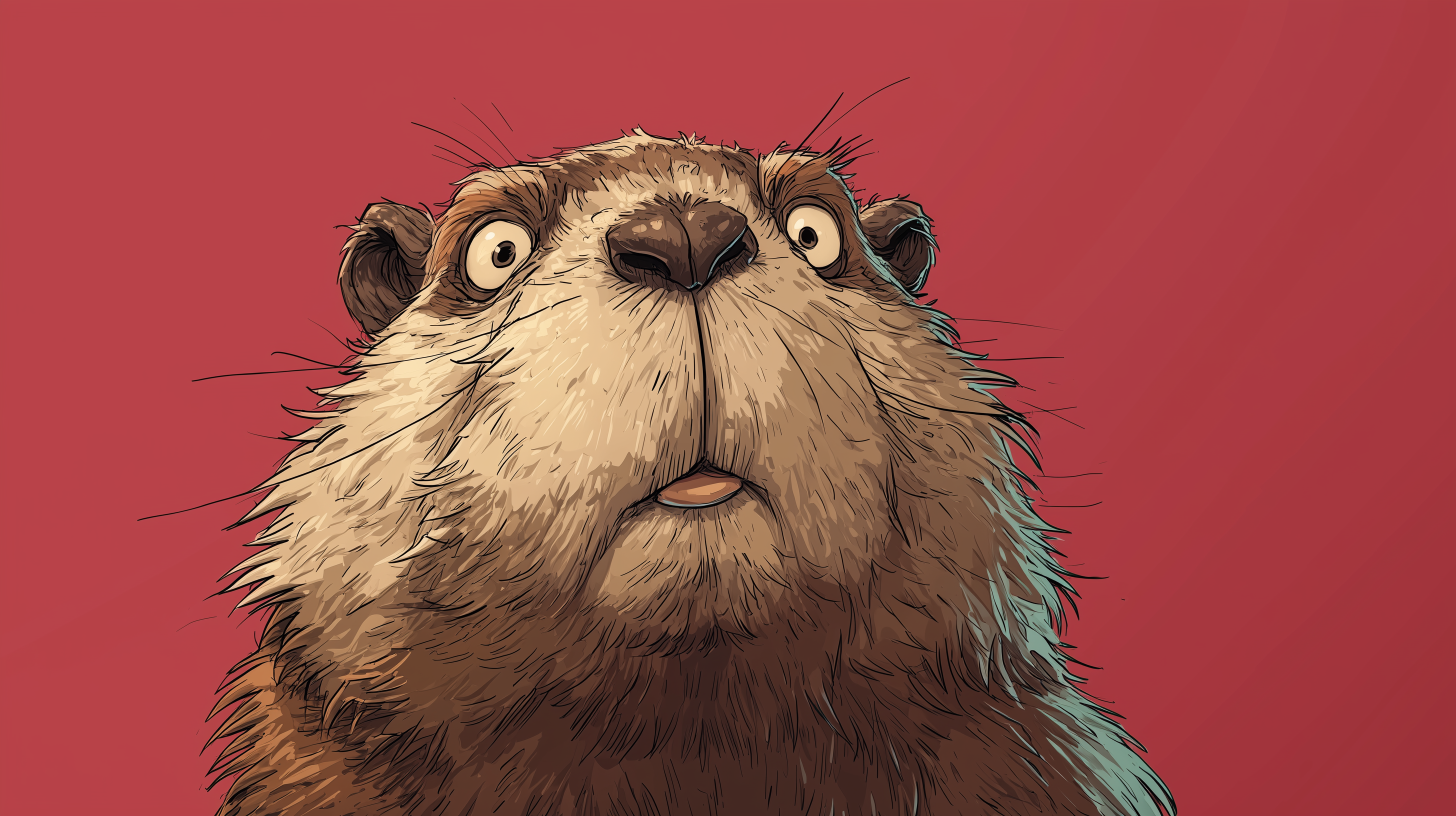 fond d'écran Castor windows 11 1920x1080 téléchargement gratuit